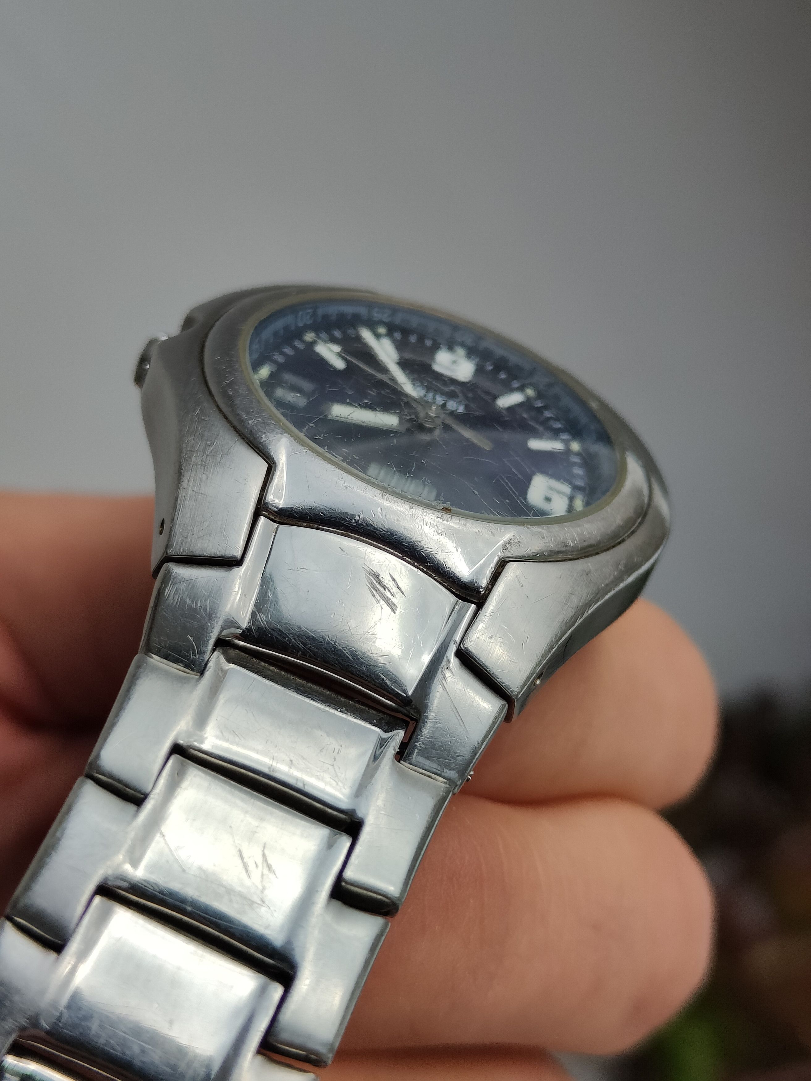 Adidas Vintage 90s Adidas Rare Watch Japane Movements Adidas 10 ATM Size ONE SIZE - 7 Thumbnail