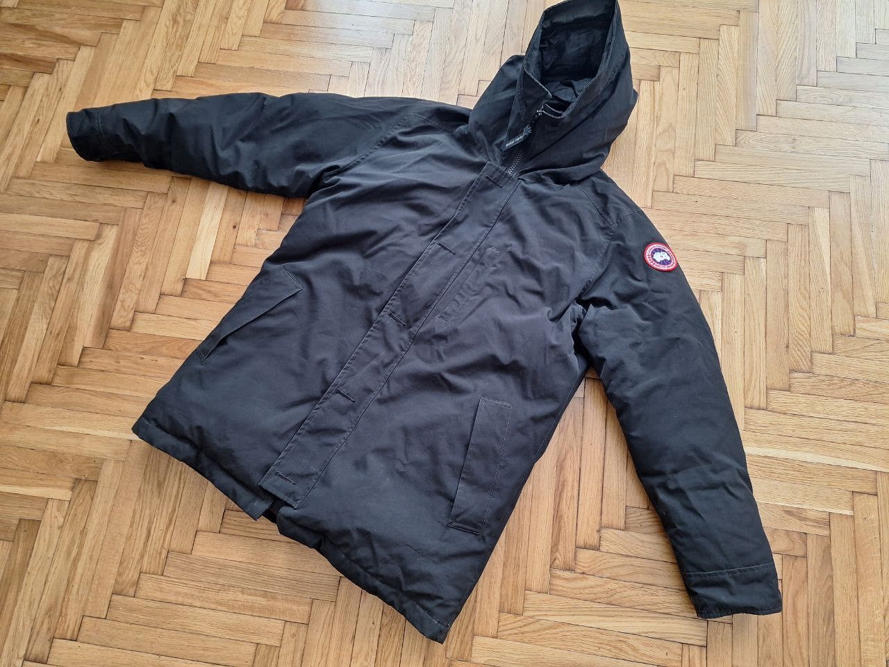 Image of Canada Goose Jasper Parka in Navy, Men's (Size 2XL)