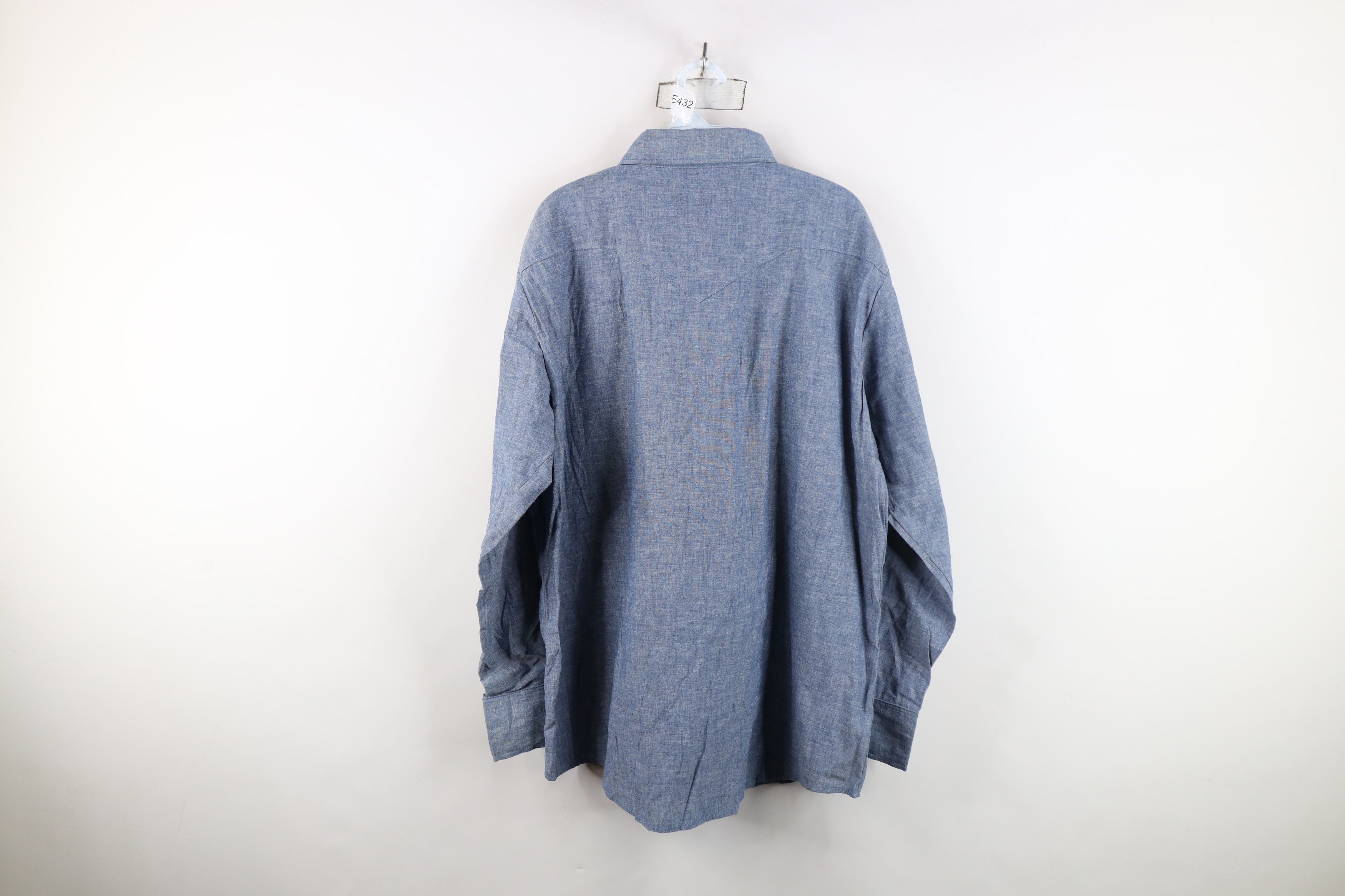 Vintage Deadstock Vintage 70s OshKosh B'Gosh Button Shirt USA Size US XL / EU 56 / 4 - 13 Thumbnail