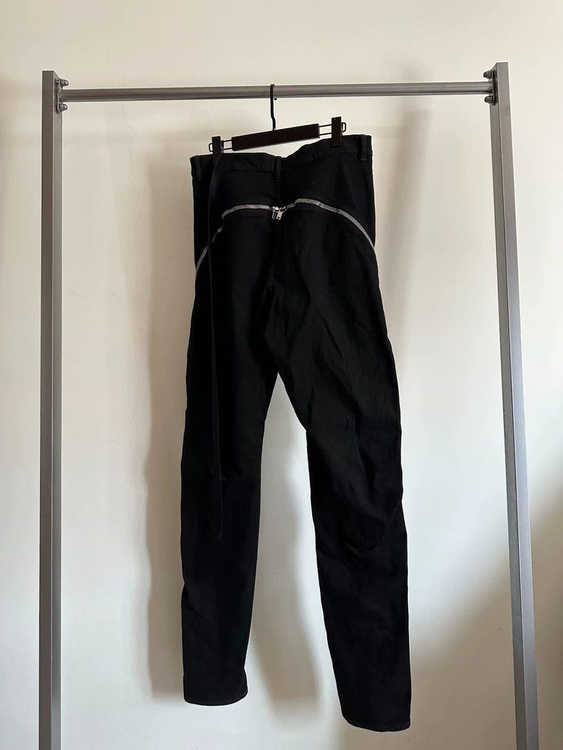 Rick Owens rick owens Washed Waxed Zipper Flared Jeans 2504-Nextarrow Size US 34 / EU 50 - 3 Thumbnail