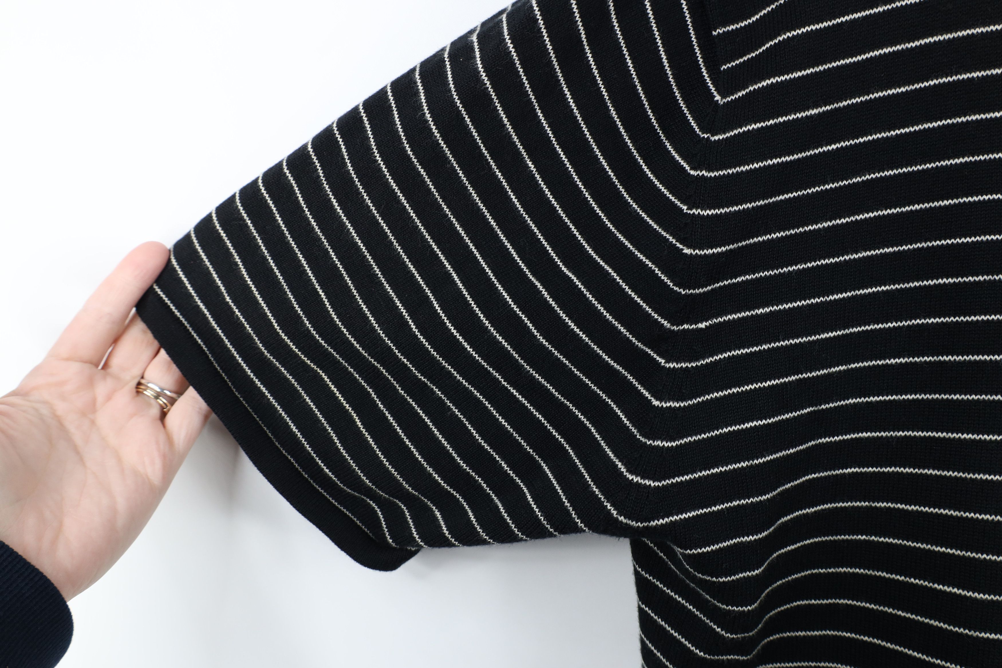 Vintage Vintage 90s Streetwear Striped Knit Collared Polo Shirt Size US M / EU 48-50 / 2 - 6 Thumbnail