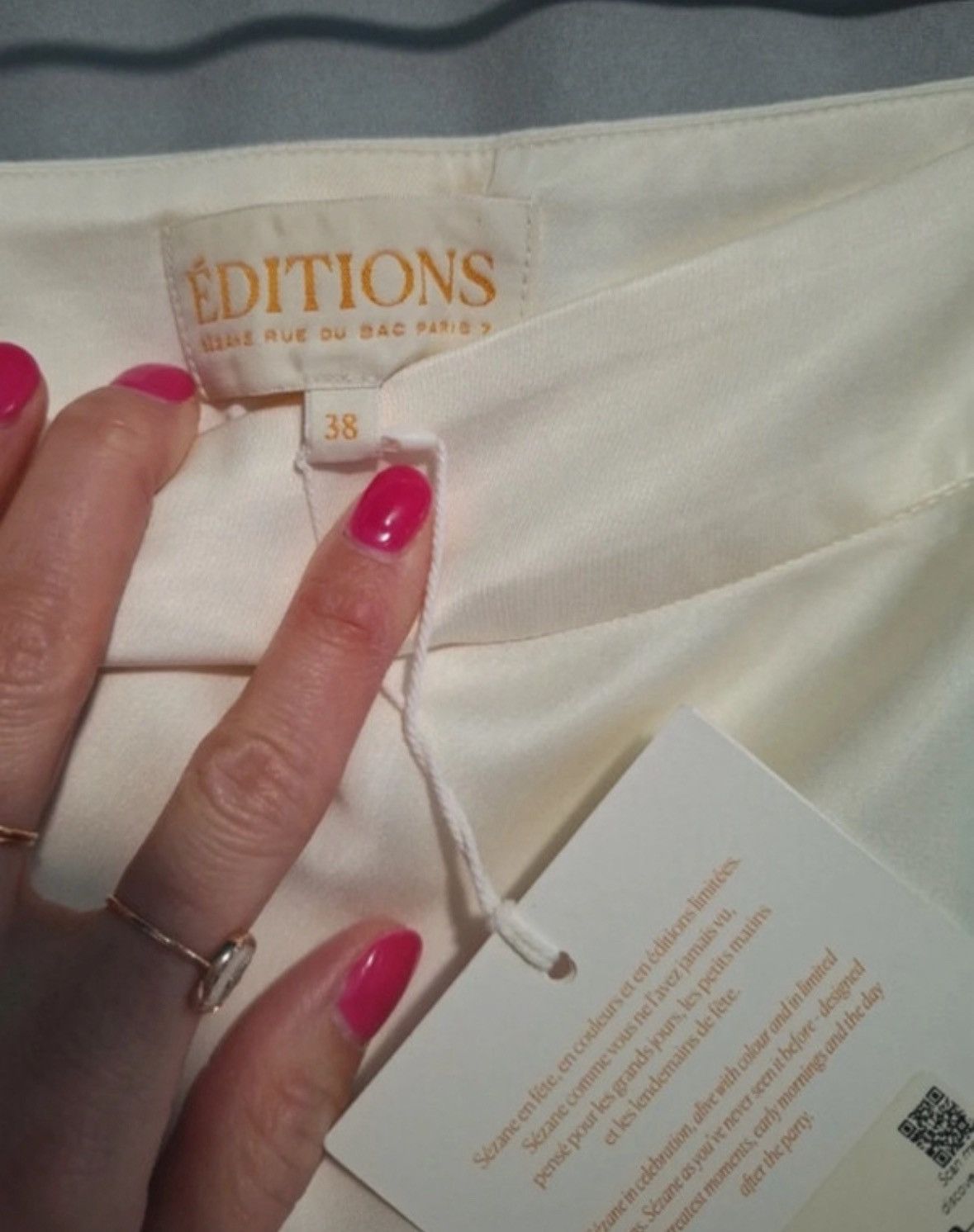 Sezane Sézane Long Skirt – Elegant Event Wear – Excellent Cond. Size 27" / US 4 / IT 40 - 5 Thumbnail