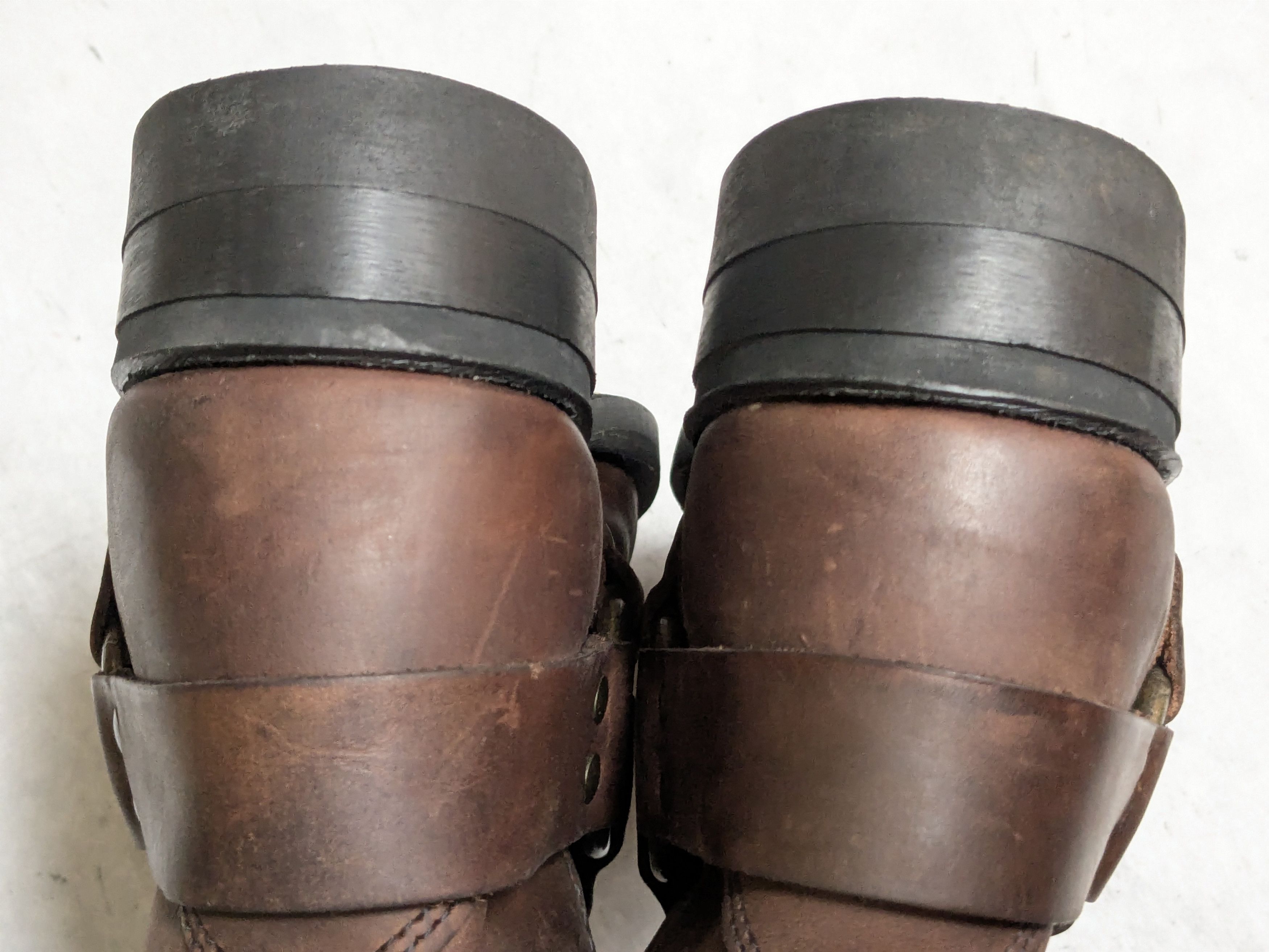 Frye Frye Harness Boots Brown 10 M Leather Buckle USA Size US 10 / EU 43 - 15 Thumbnail