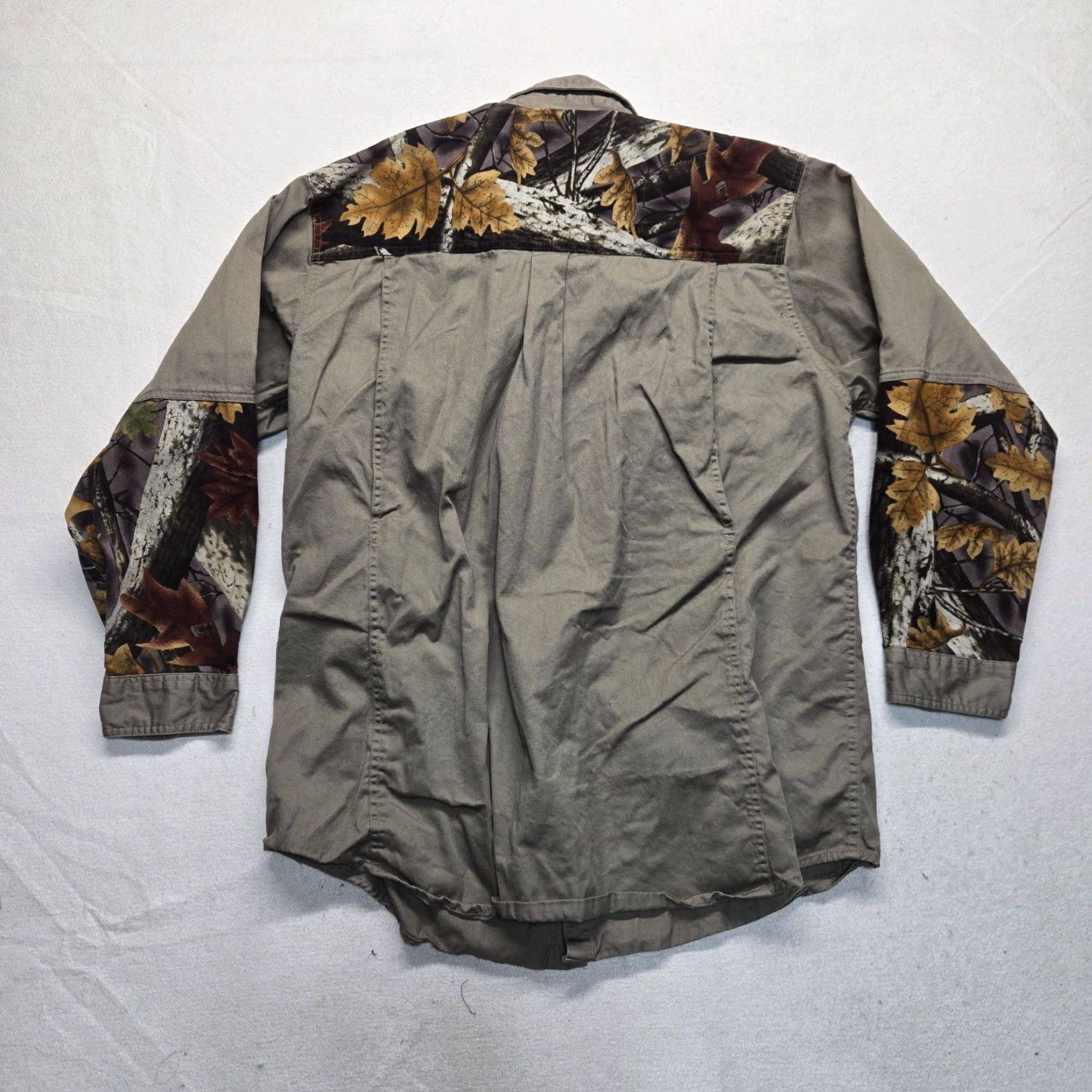 Vintage Master Sportsman Camouflage Button-Up Shirt Men XL Hunting Camo Long Sleeve Fall Winter Size US XL / EU 56 / 4 - 8 Thumbnail