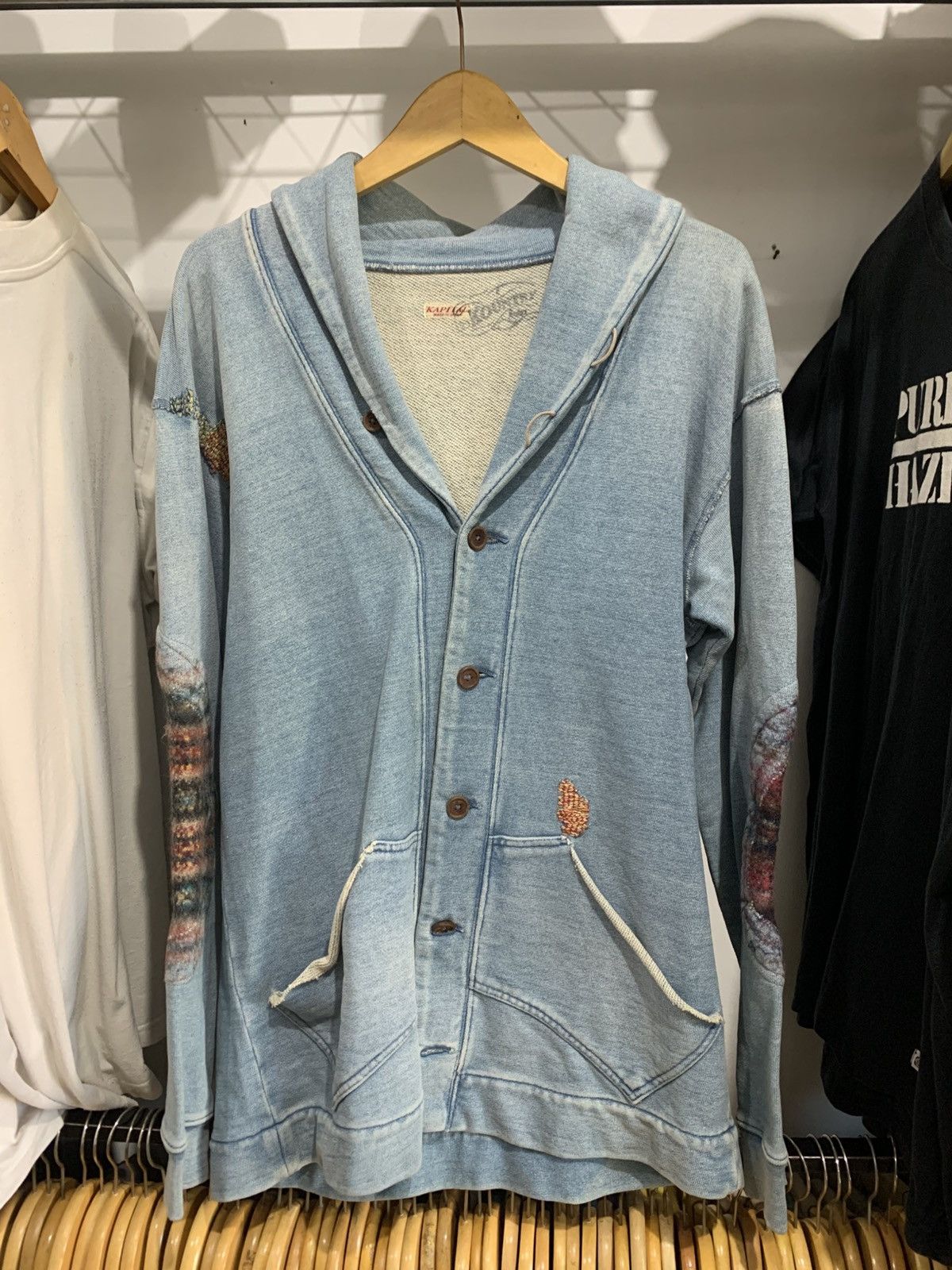 Kapital Kountry Kapital Kountry Indigo Faded Blue Cardigan Size US M / EU 48-50 / 2 - 1 Thumbnail