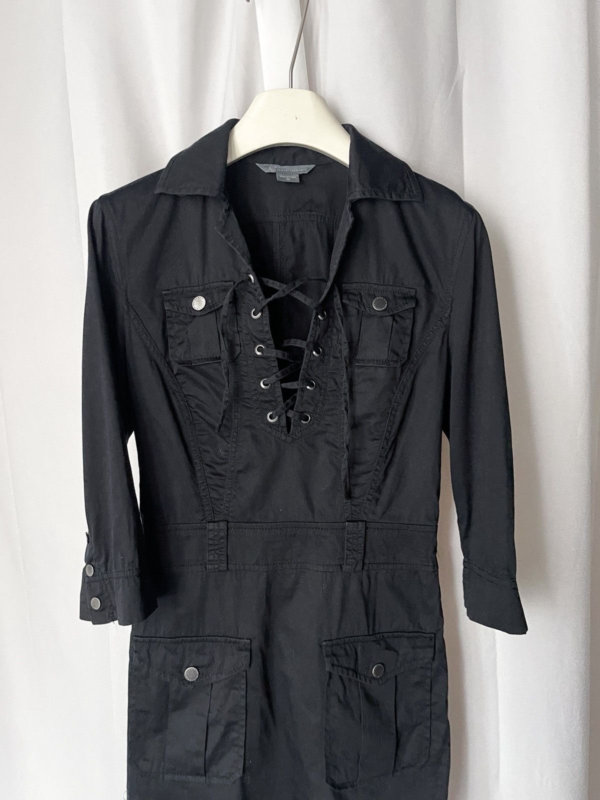 Armani Exchange Y2K Armani Exchange lace up dress Size S / US 4 / IT 40 - 5 Thumbnail