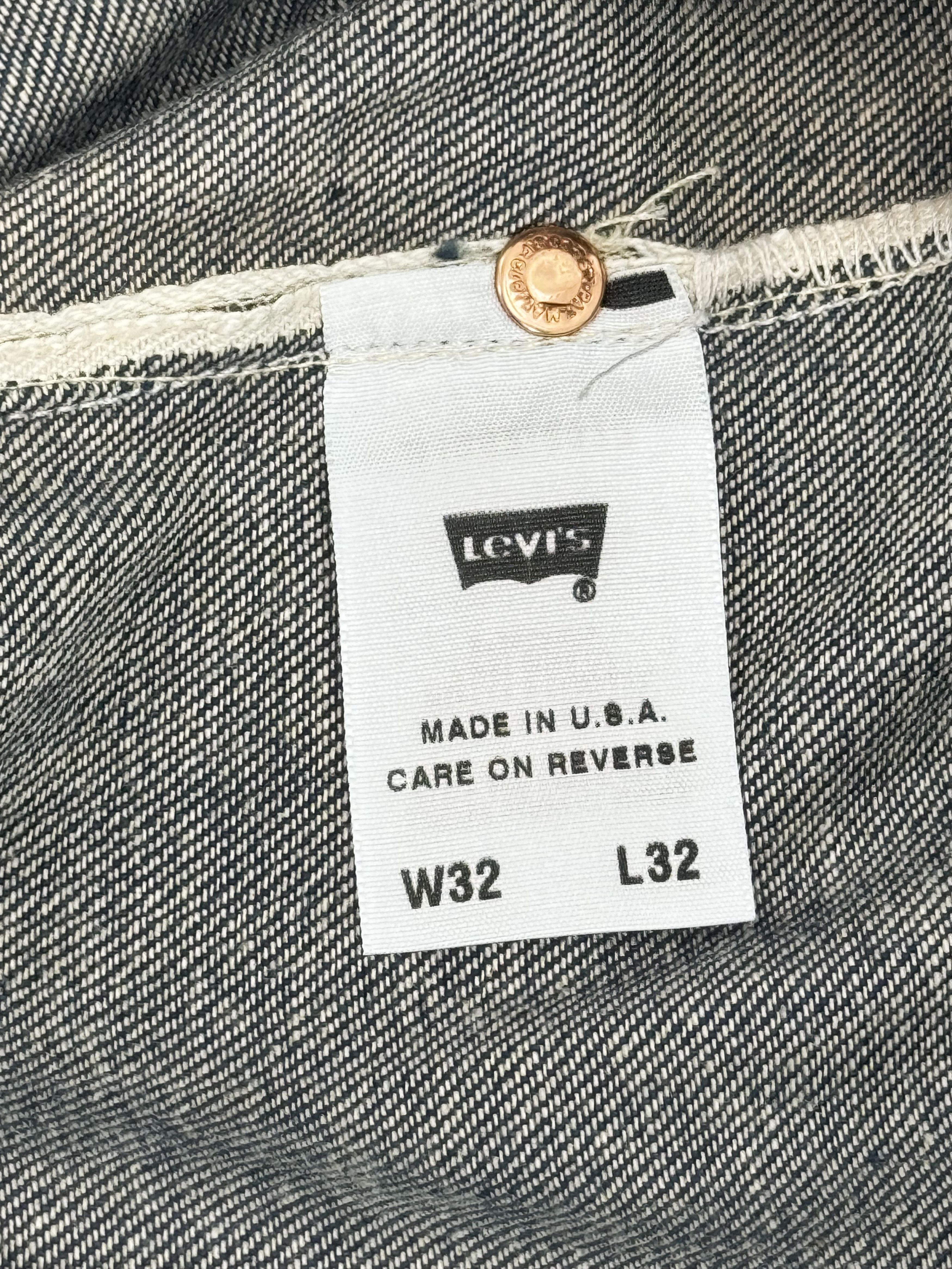 LVC LVC Levi's Vintage Clothing 1880 Knappave Nevada 32x32 Denim Size US 32 / EU 48 - 6 Thumbnail
