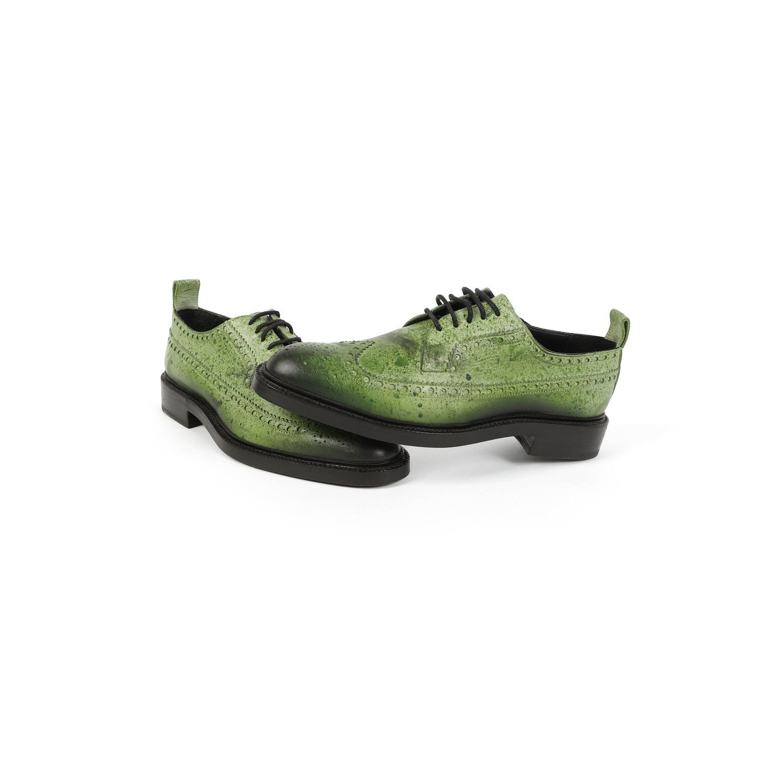 Calvin Klein 205W39NYC SS18 Hand Painted Brogue Derbies 1 of 1 Sample Size US 8 / EU 41 - 3 Thumbnail