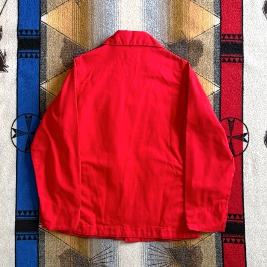 Vintage VINTAGE DeeCee Shirt Adult 16 Red Western Button Up Mens 70s Made In USA Size US L / EU 52-54 / 3 - 7 Thumbnail