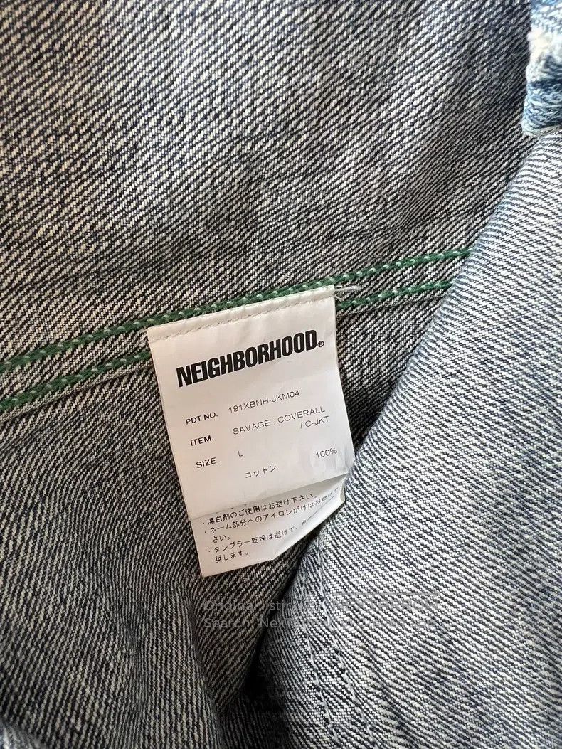 Neighborhood Neighborhood Denim Jacket Size L Size US L / EU 52-54 / 3 - 4 Thumbnail