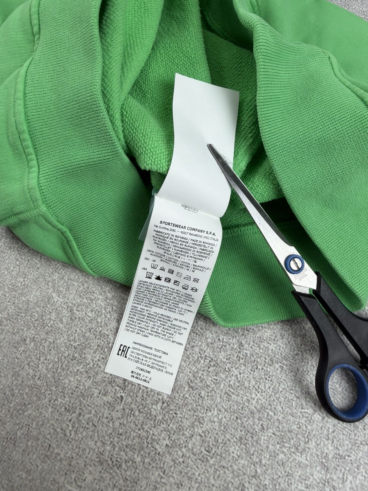 Stone Island Stone Island Junior Crewneck Sweatshirt Green Size 10Age Size US XXS / EU 40 - 10 Thumbnail