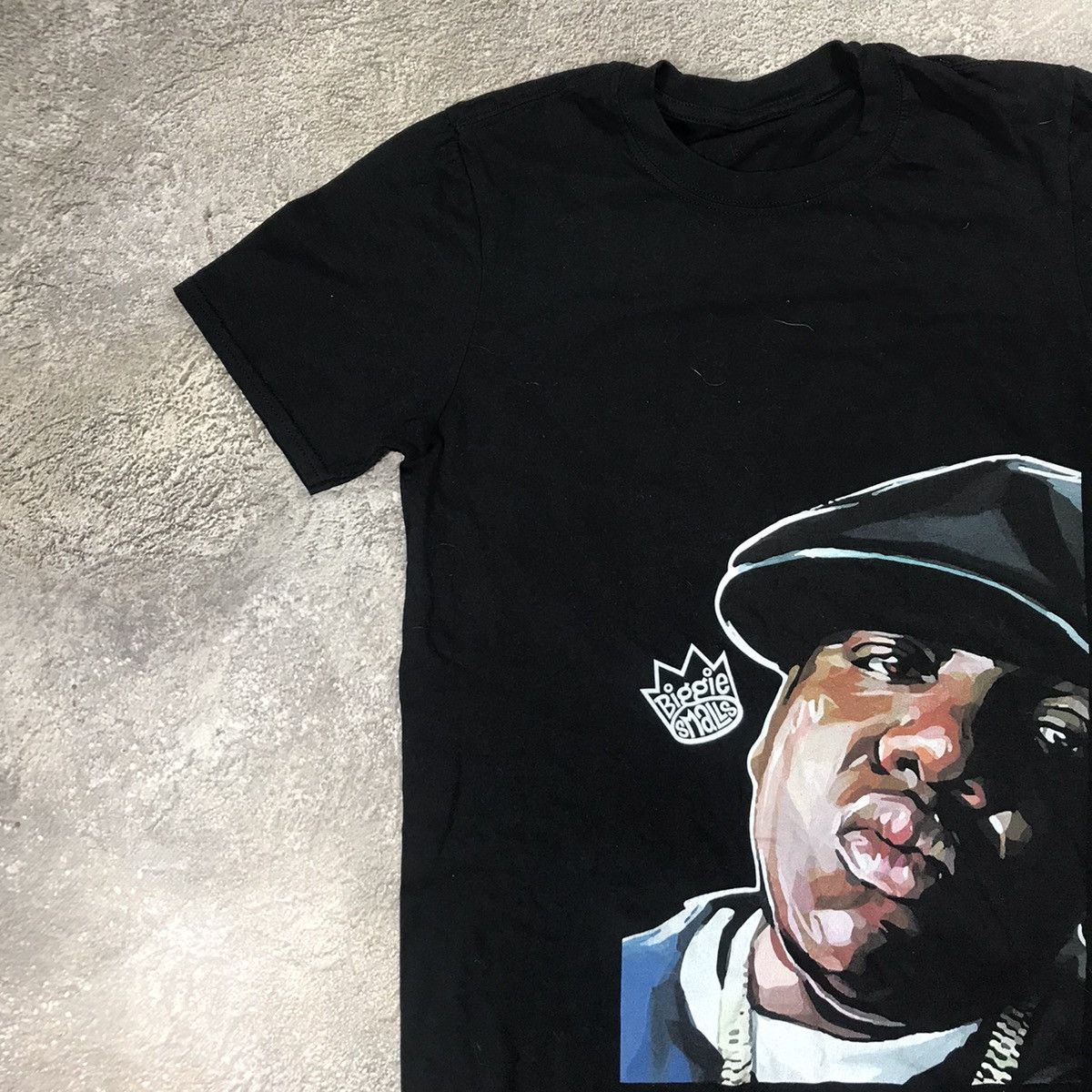 Vintage Vintage 90s Notorious BIG Graphic Tee Streetwear Black XS Size US XS / EU 42 / 0 - 3 Thumbnail