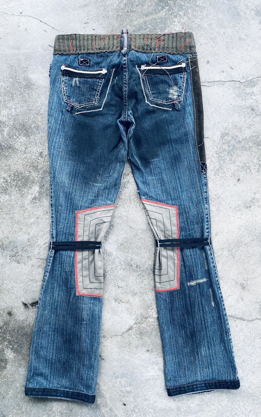 Vintage Vintage Produto No Brasil DNA Distressed Denim Pants Size US 32 / EU 48 - 2 Thumbnail