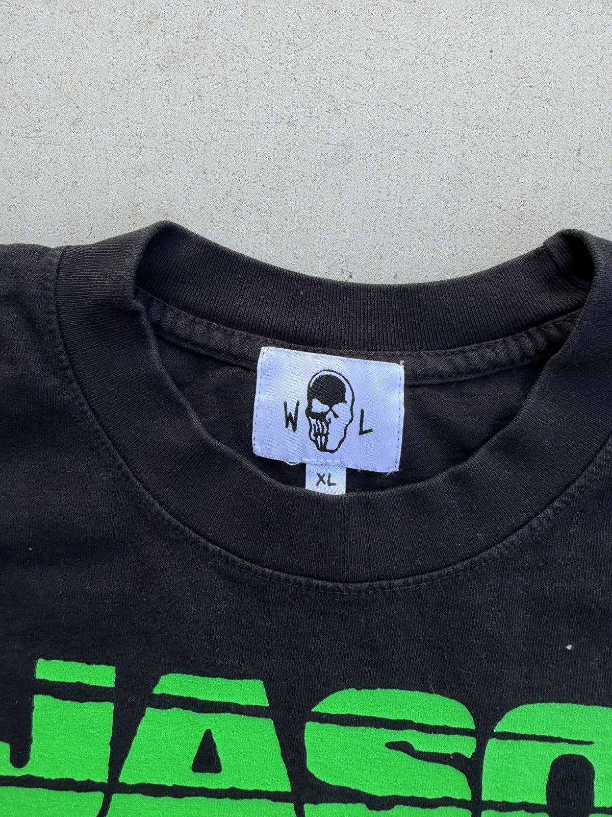 Warren Lotas Warren Lotas “Jason Goes To Hell” Tee – Black (Size XL) Size US XL / EU 56 / 4 - 3 Thumbnail