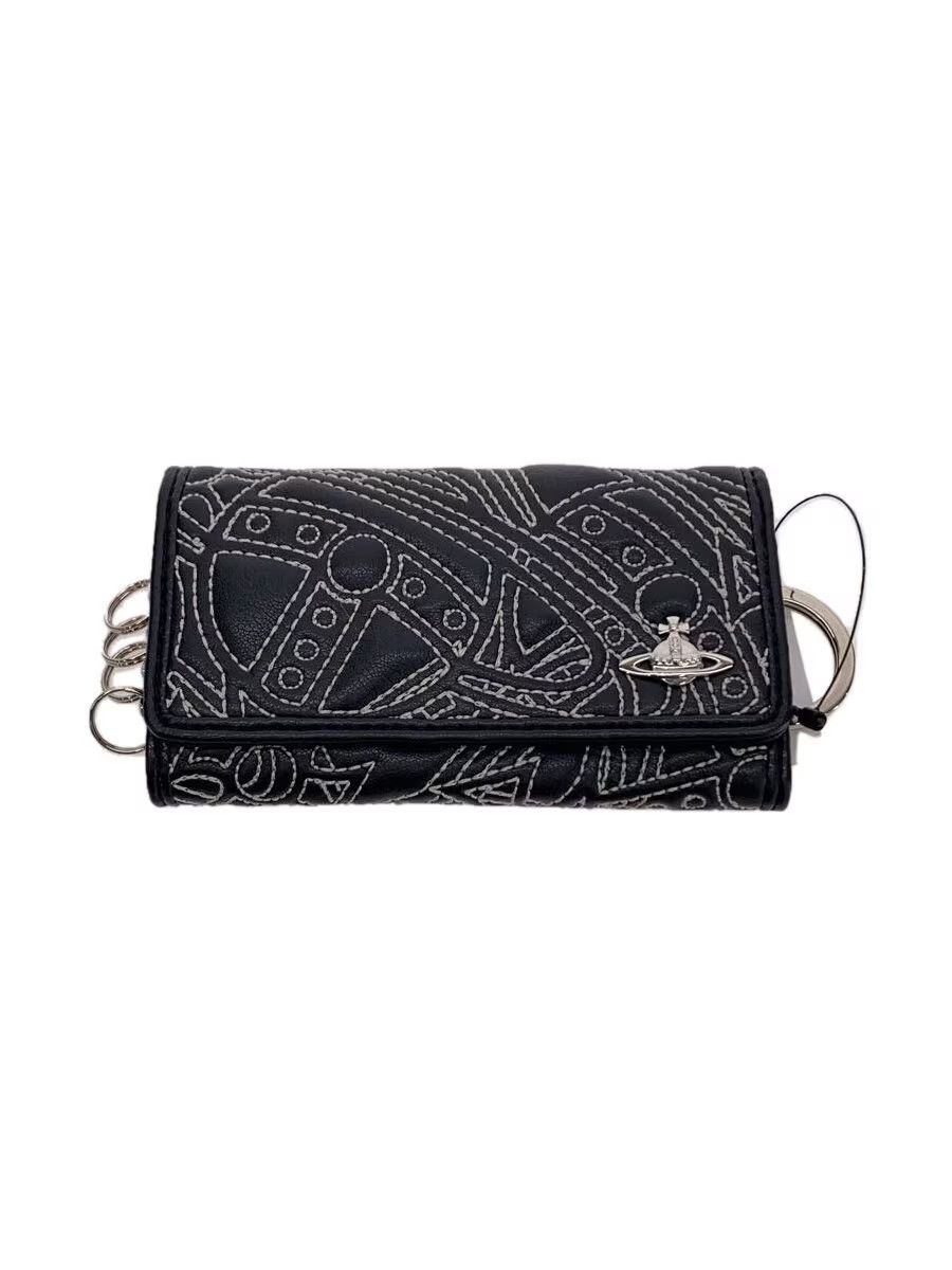 Vivienne Westwood Contrast Stitch Orb Keyring Case Size ONE SIZE - 1 Thumbnail