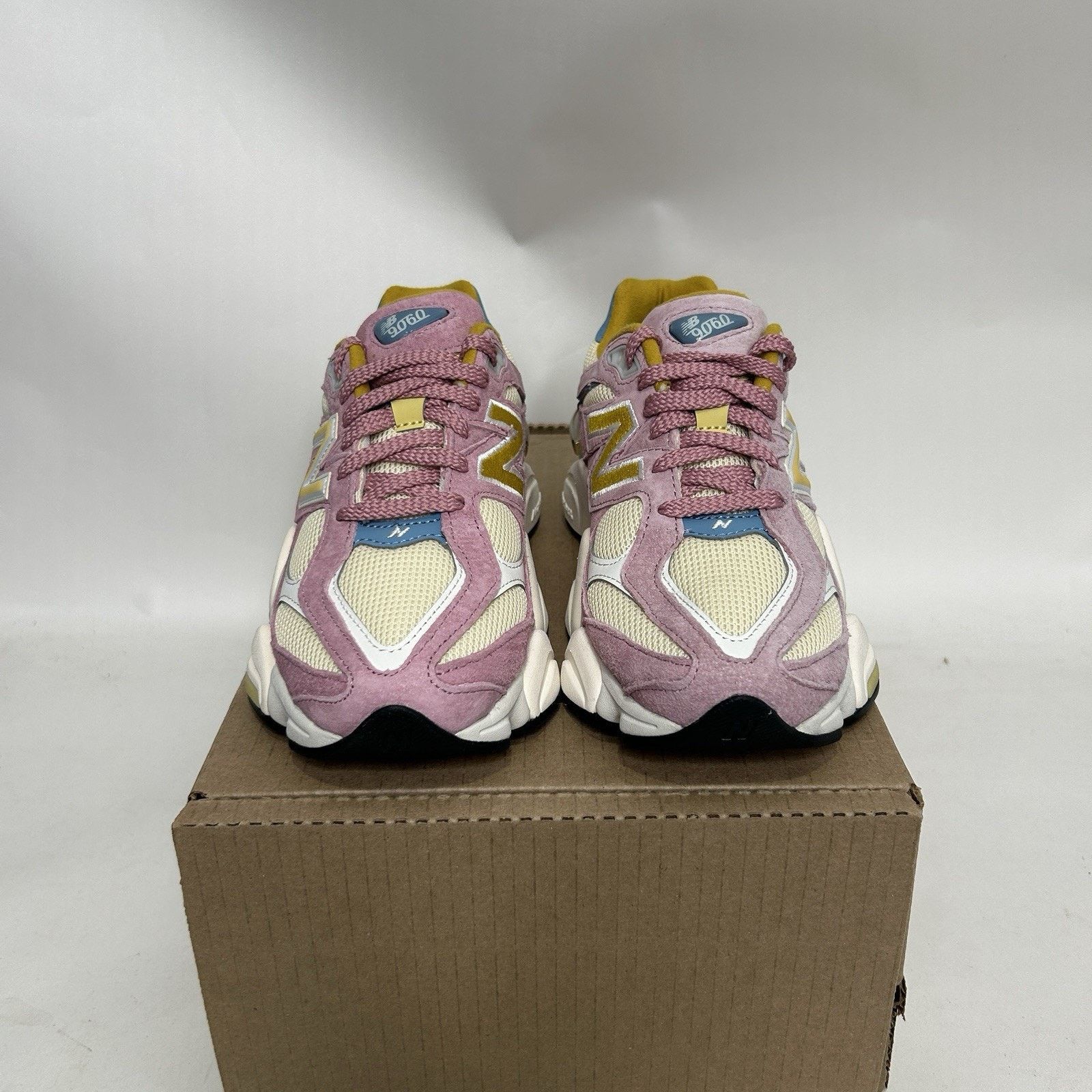 New Balance New Balance 9060 “Pink Taffy Yellow White” Sneakers U9060LDB Size US 7.5 / IT 37.5 - 2 Thumbnail