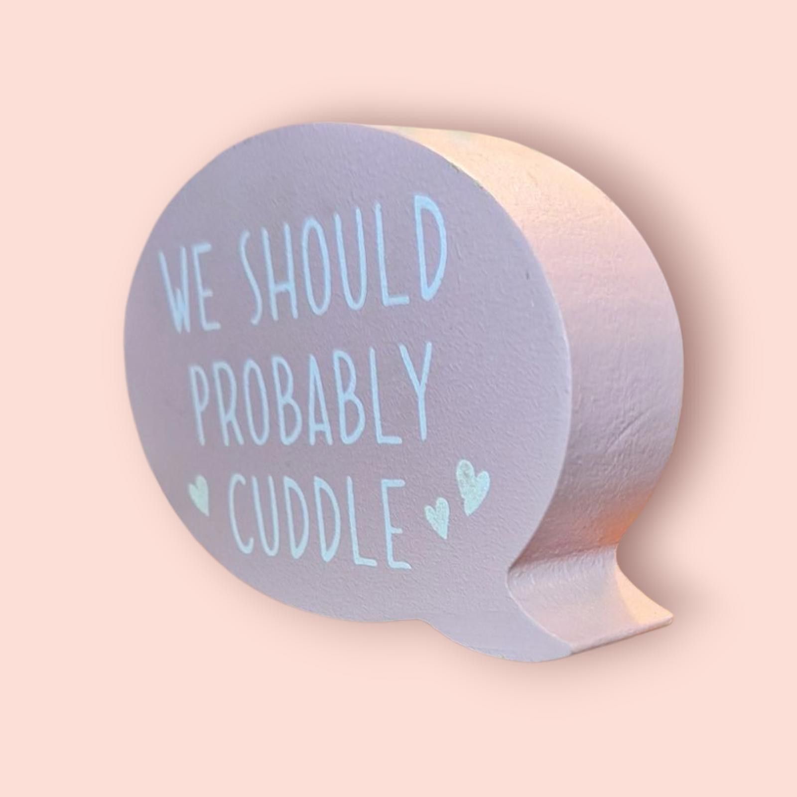 Designer Cute pink girls "thought bubble" decoration Size ONE SIZE - 2 Thumbnail