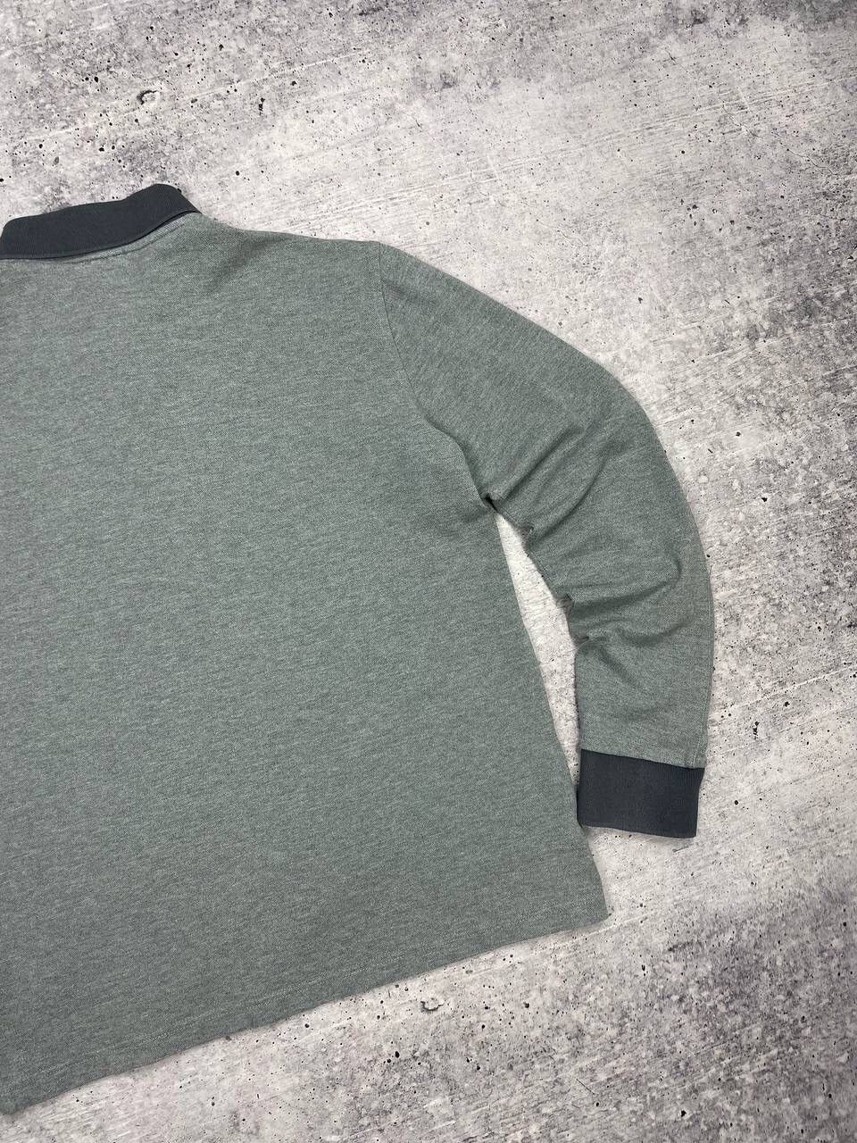 Armani × Emporio Armani Vintage Emporio Armani EA7 Y2K Style Grey Polo Longsleeve Size US L / EU 52-54 / 3 - 15 Thumbnail