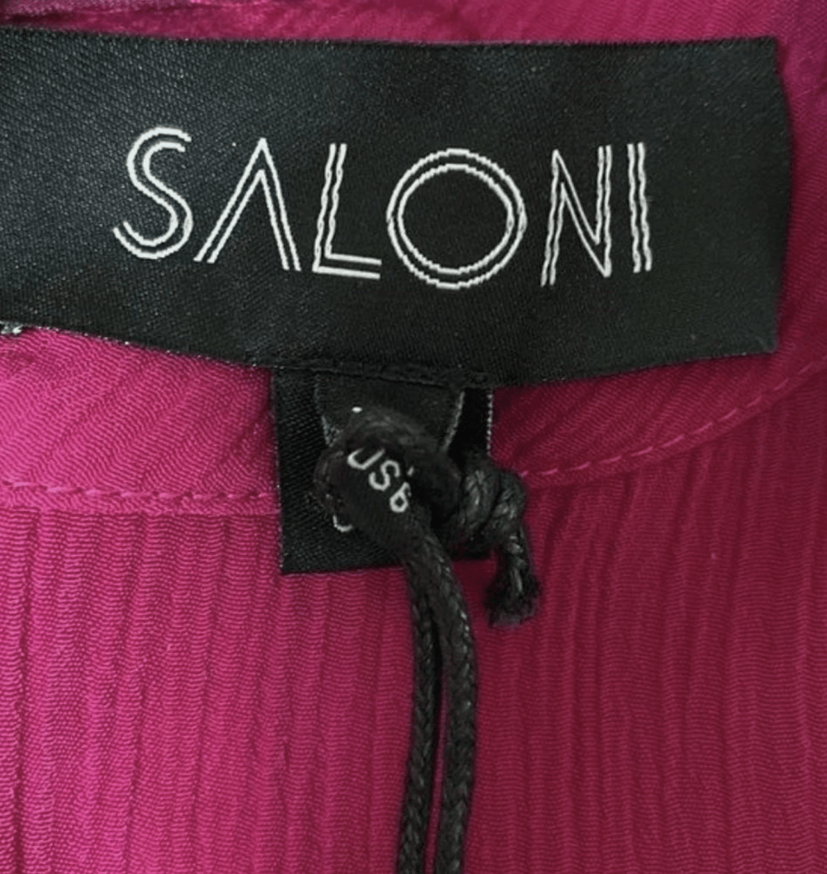 Other SALONI Suzi Berry Crinkle Crepe Lace Maxi Dress NWT Size M / US 6-8 / IT 42-44 - 8 Thumbnail