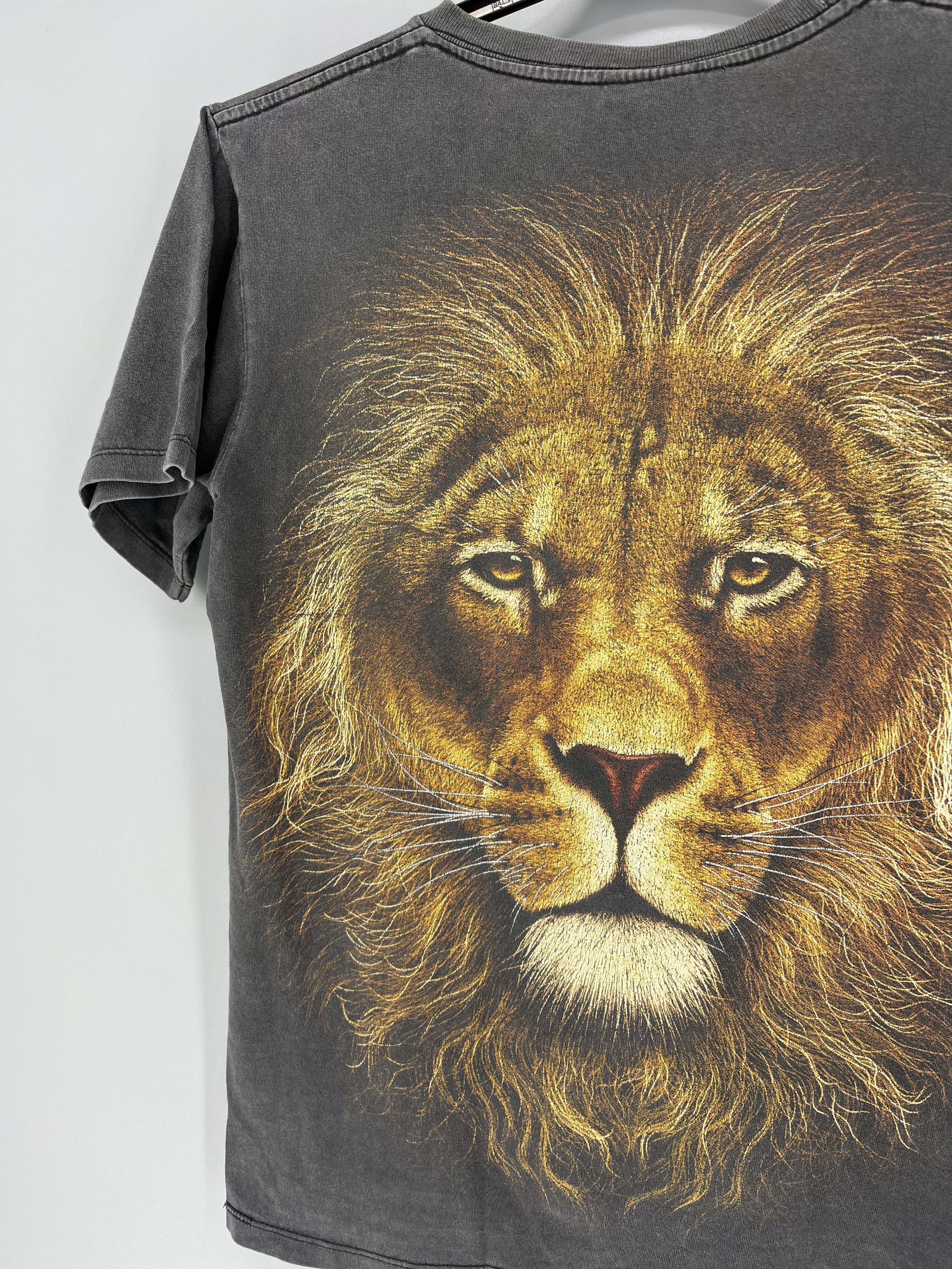 Vintage Vintage Y2K 90s Tiger Face Boxy Graphic Tee Size US S / EU 44-46 / 1 - 10 Thumbnail