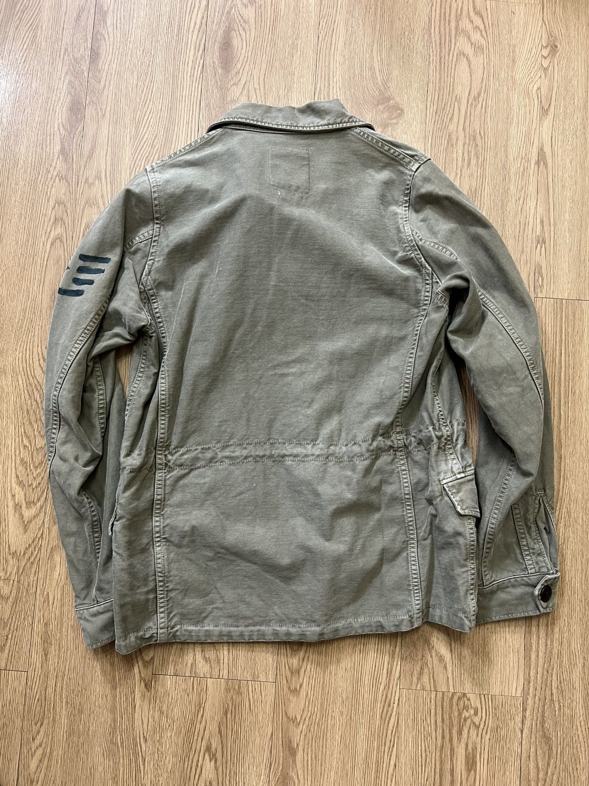 Japanese Brand × Vintage × Visvim Visvim SS15 Achse Field Jacket DMGD Olive Size US XS / EU 42 / 0 - 9 Thumbnail