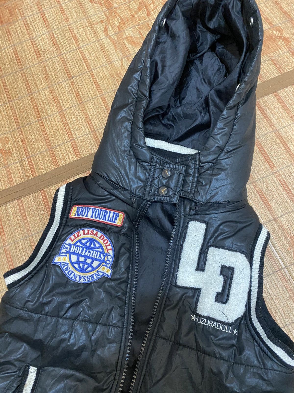 If Six Was Nine Lizlisa japanese puffer patch vest ifsixwasnine lgb Size US M / EU 48-50 / 2 - 2 Thumbnail