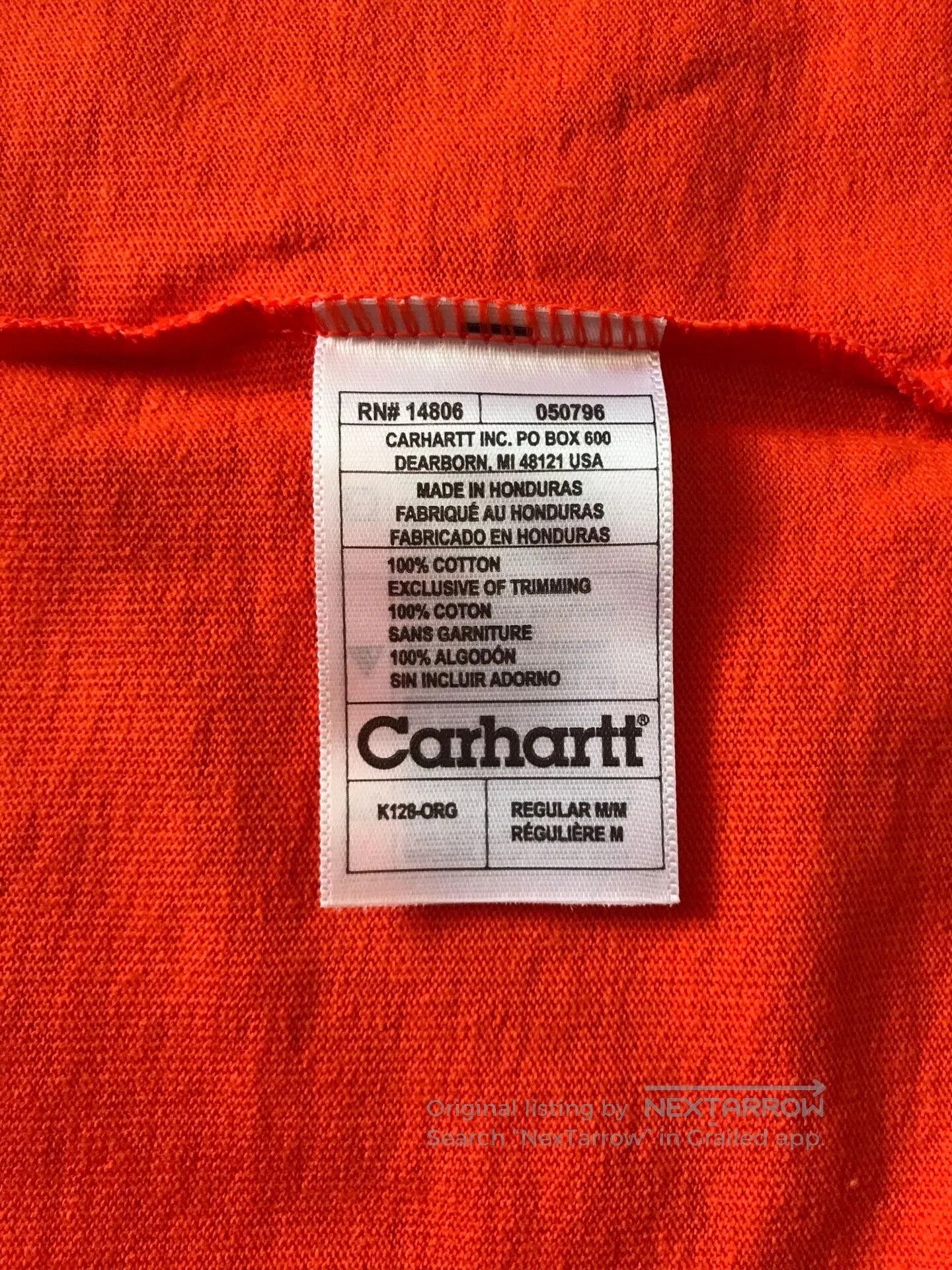 Carhartt Carhartt K128 Henley Long. Size US M / EU 48-50 / 2 - 9 Thumbnail