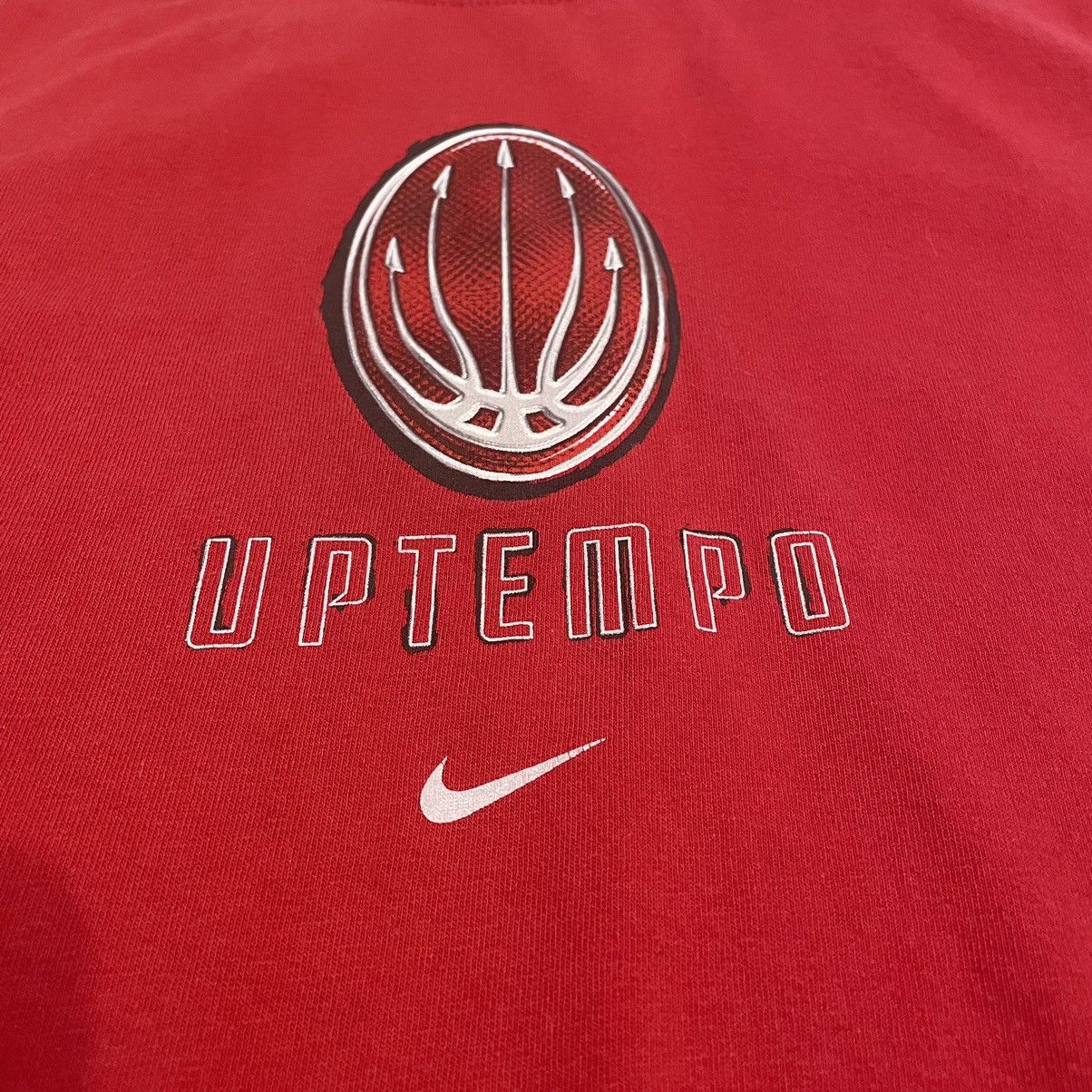 Nike 2000s Y2K Nike uptempo center swoosh tank top Size US XL / EU 56 / 4 - 2 Thumbnail