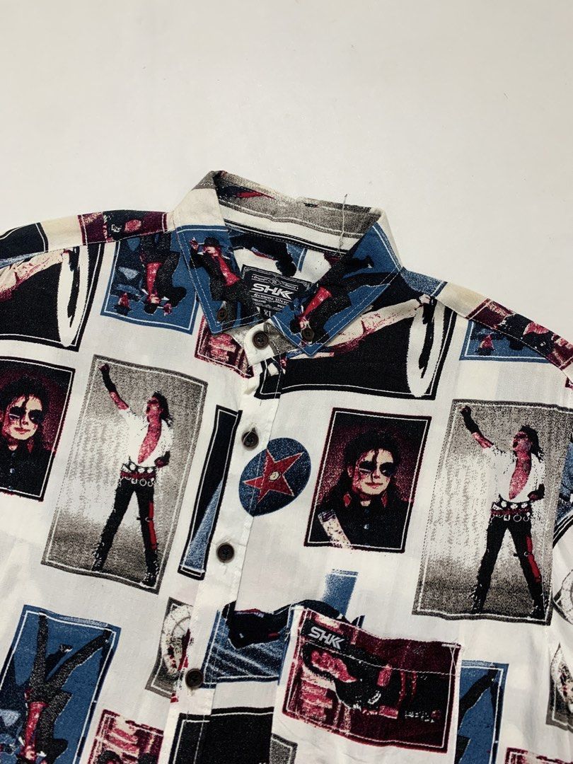 Other Hawaian Shirt art Michel Jackson Size US L / EU 52-54 / 3 - 2 Thumbnail