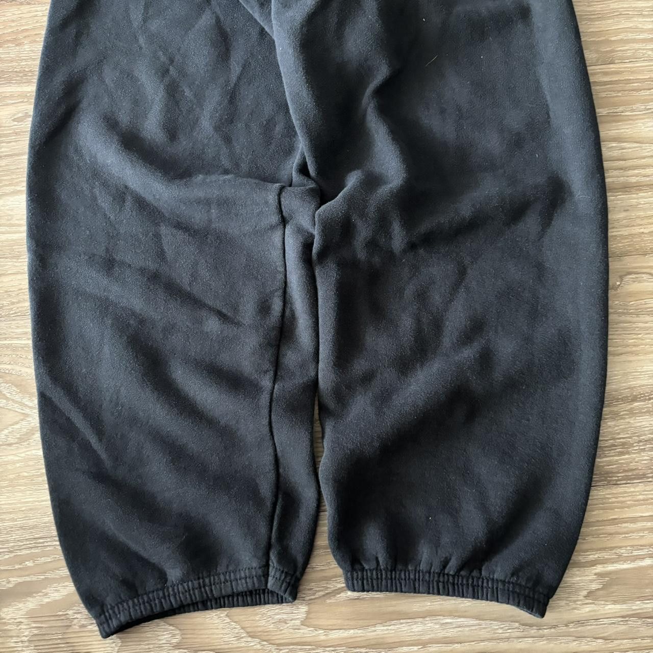 Japanese Brand Crazy Vintage Y2K/2000s Black Essential Sweatpants! Fits M Size US 34 / EU 50 - 5 Thumbnail