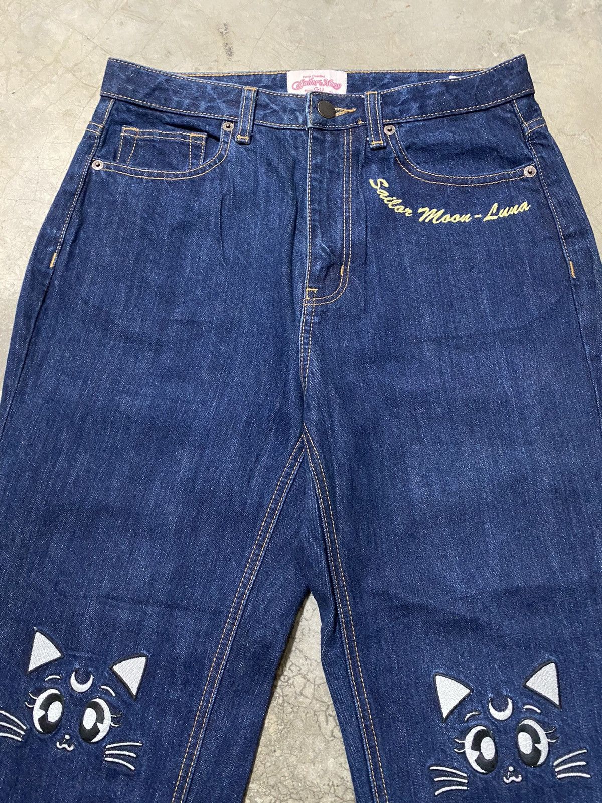 Anime Vintage Anime Japan Sailor Moon 25 Anniversary Crop Jeans Size US 28 / EU 44 - 4 Thumbnail