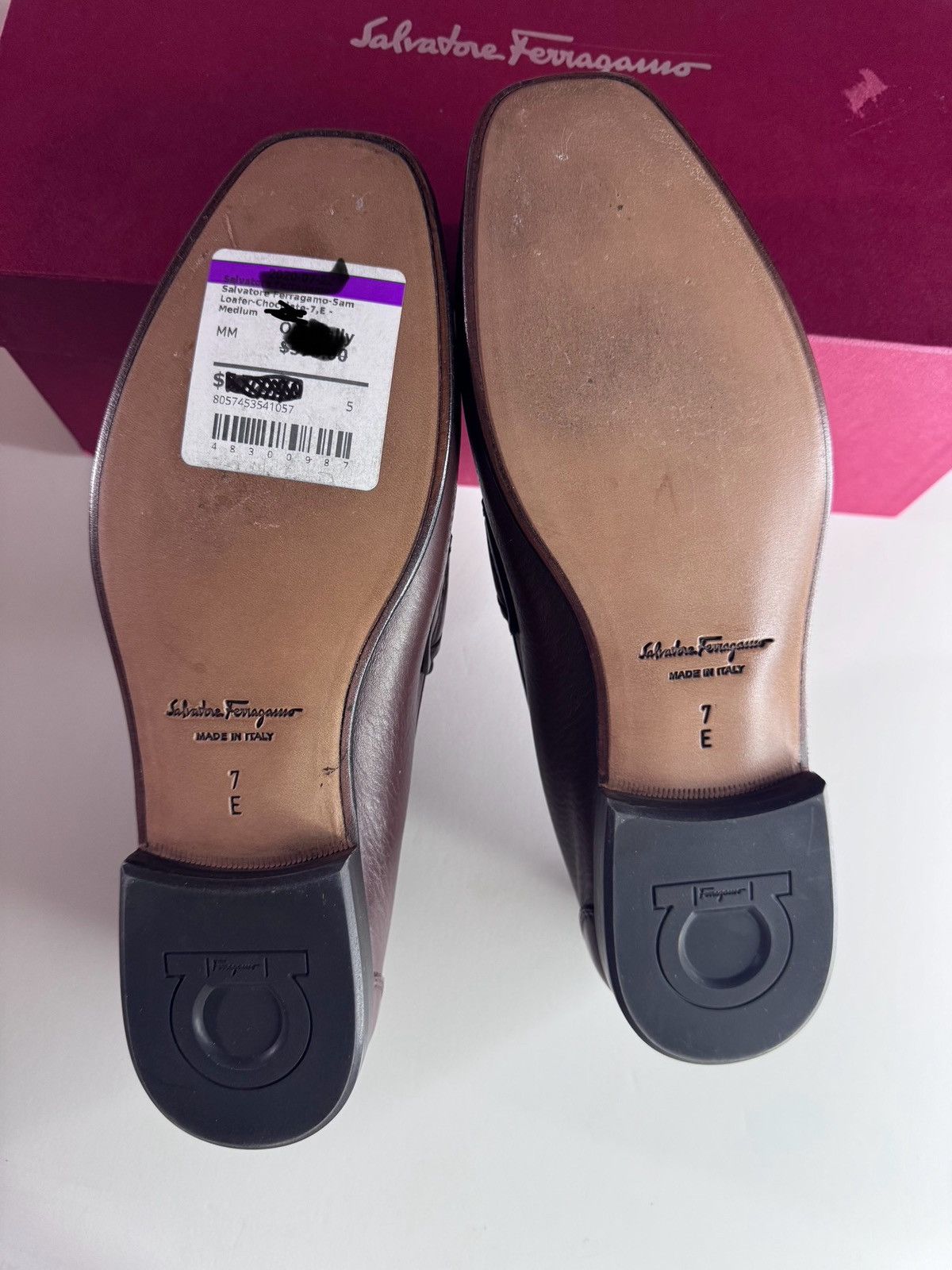 Salvatore Ferragamo Salvatore Ferragamo Sam logo penny loafers Size US 7 / EU 40 - 7 Thumbnail