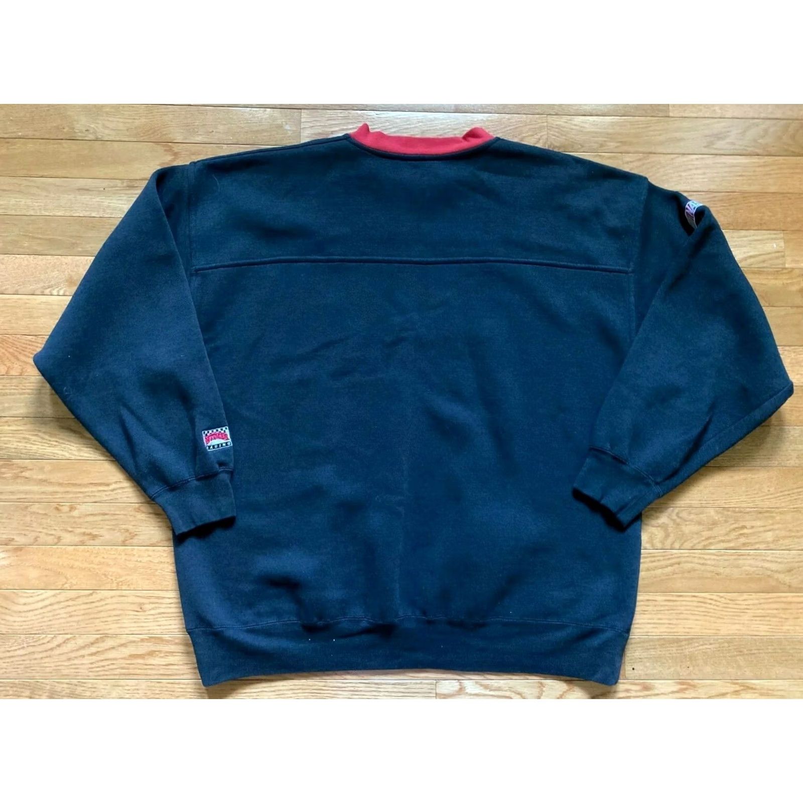 Lee VINTAGE Dale Earnhardt Intimidator NASCAR Crewneck Sweatshirt Mens XL Black 90s Lee Sweatshirt Mens XL 90s NASCAR Crewneck Mens XL Black Size US XL / EU 56 / 4 - 2 Thumbnail