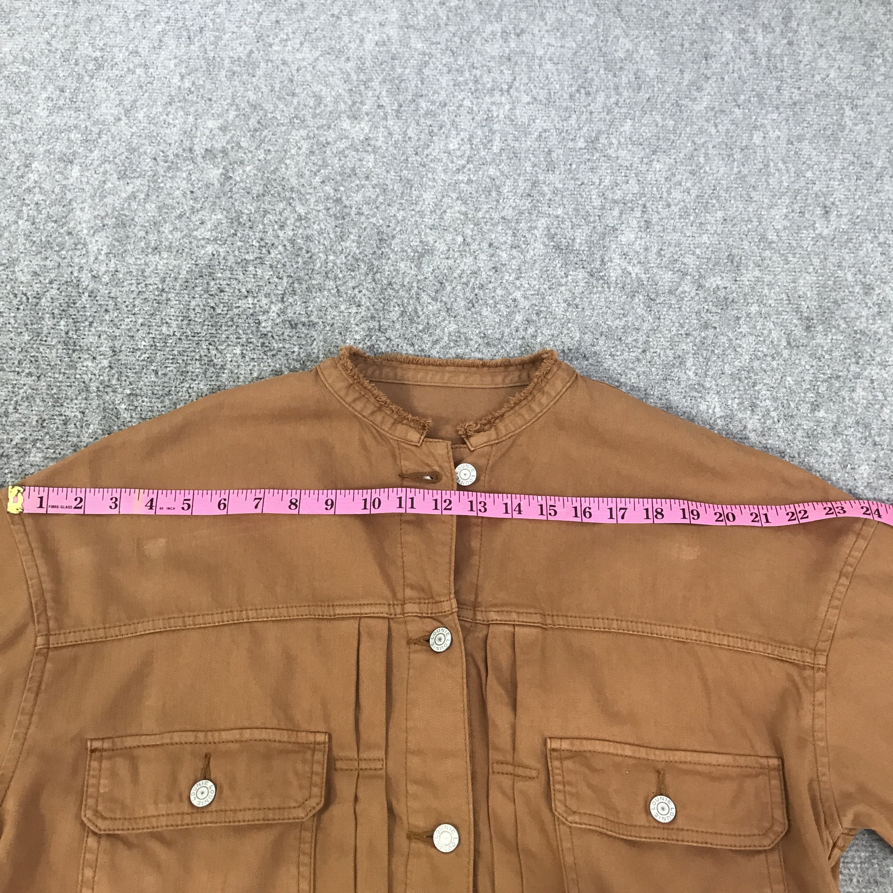 Japanese Brand Lounie Design Type 2 Pocket denim jacket K87B14 Size US L / EU 52-54 / 3 - 6 Thumbnail