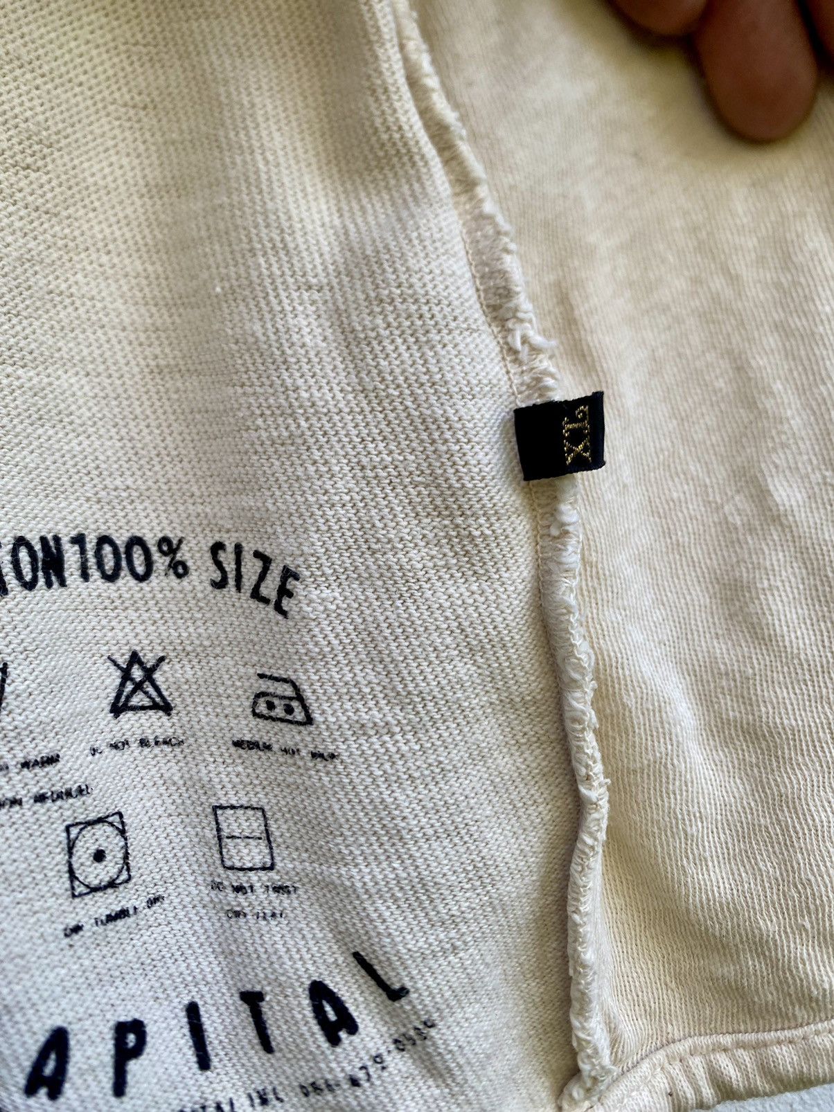Kapital Japanese Brand Light Jacket Button up Kiro Hirata / Kapital Size US XL / EU 56 / 4 - 12 Thumbnail