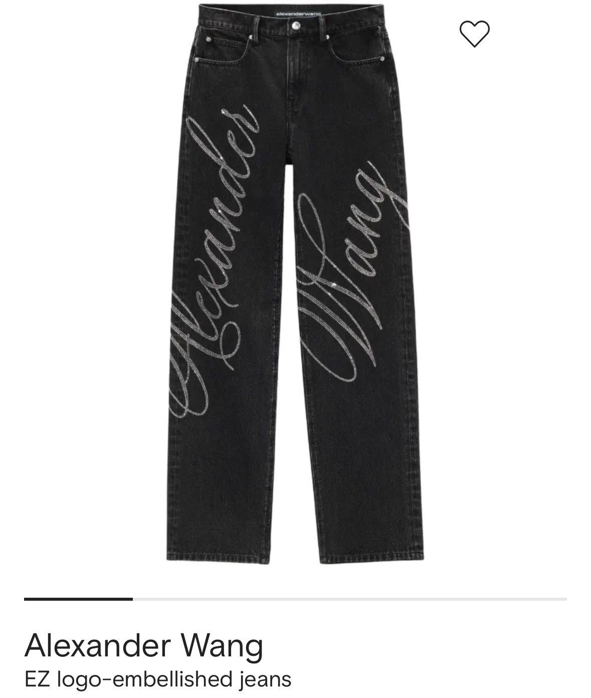 Alexander Wang Alexander wang black EZ Jeans Size 26" / US 2 / IT 38 - 1 Thumbnail