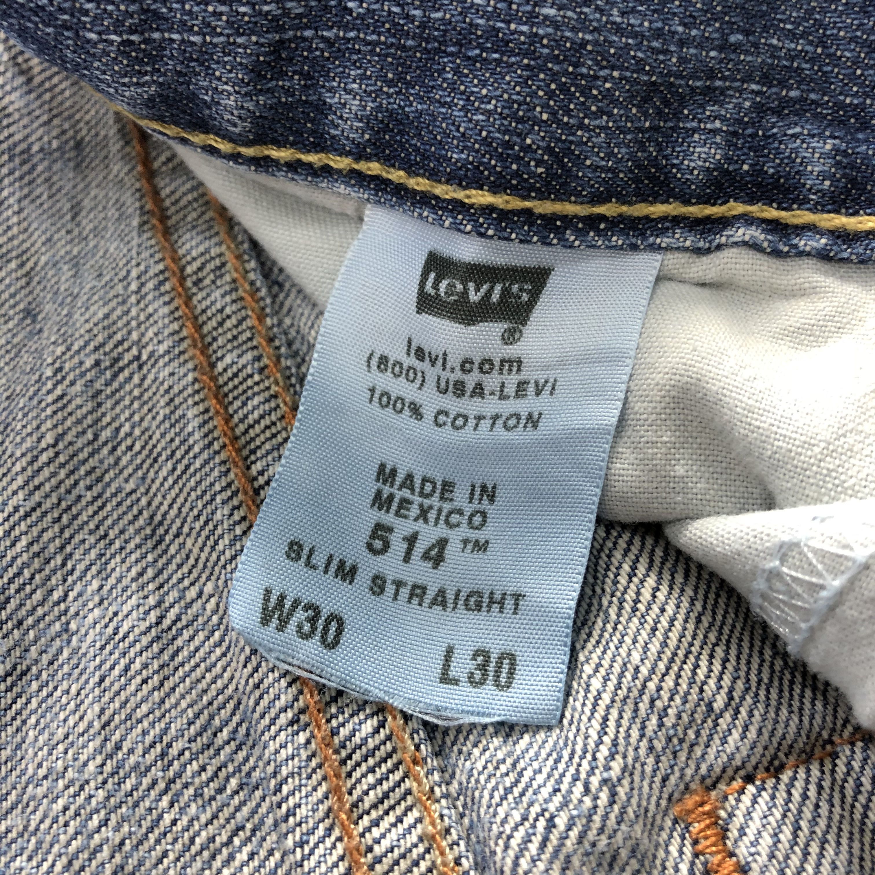 Levi's × Vintage Vintage Blue Wash Levis 514 Jeans-JM3137 Size US 31 - 12 Thumbnail