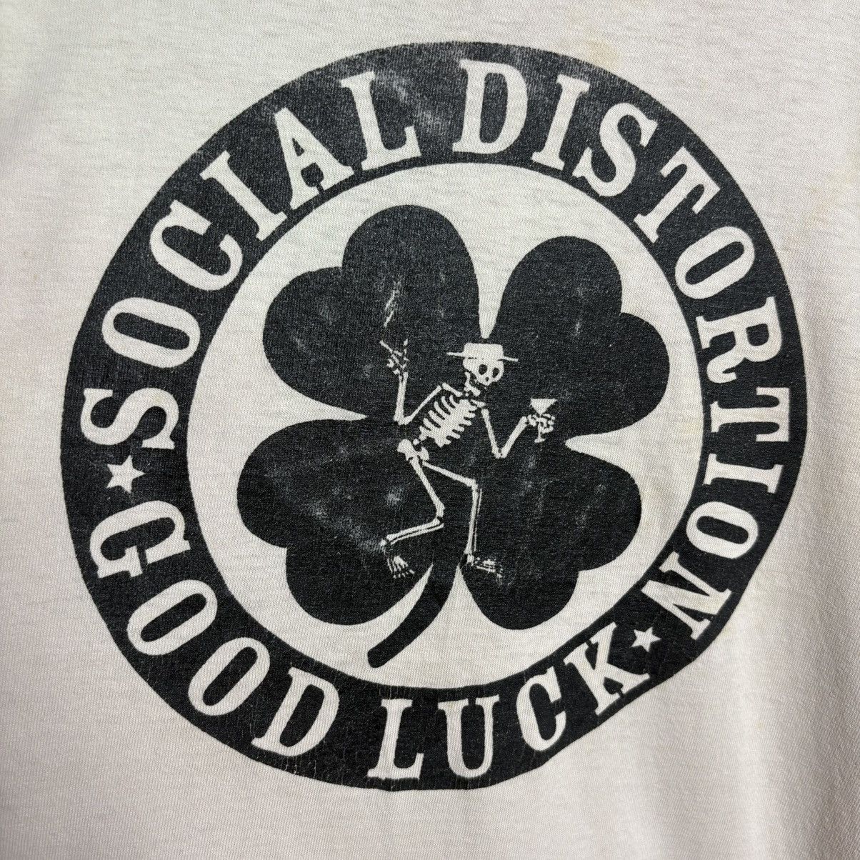 Band Tees Vintage Y2K Social Distortion Punk Band Tee / Distressed Size US XL / EU 56 / 4 - 2 Thumbnail