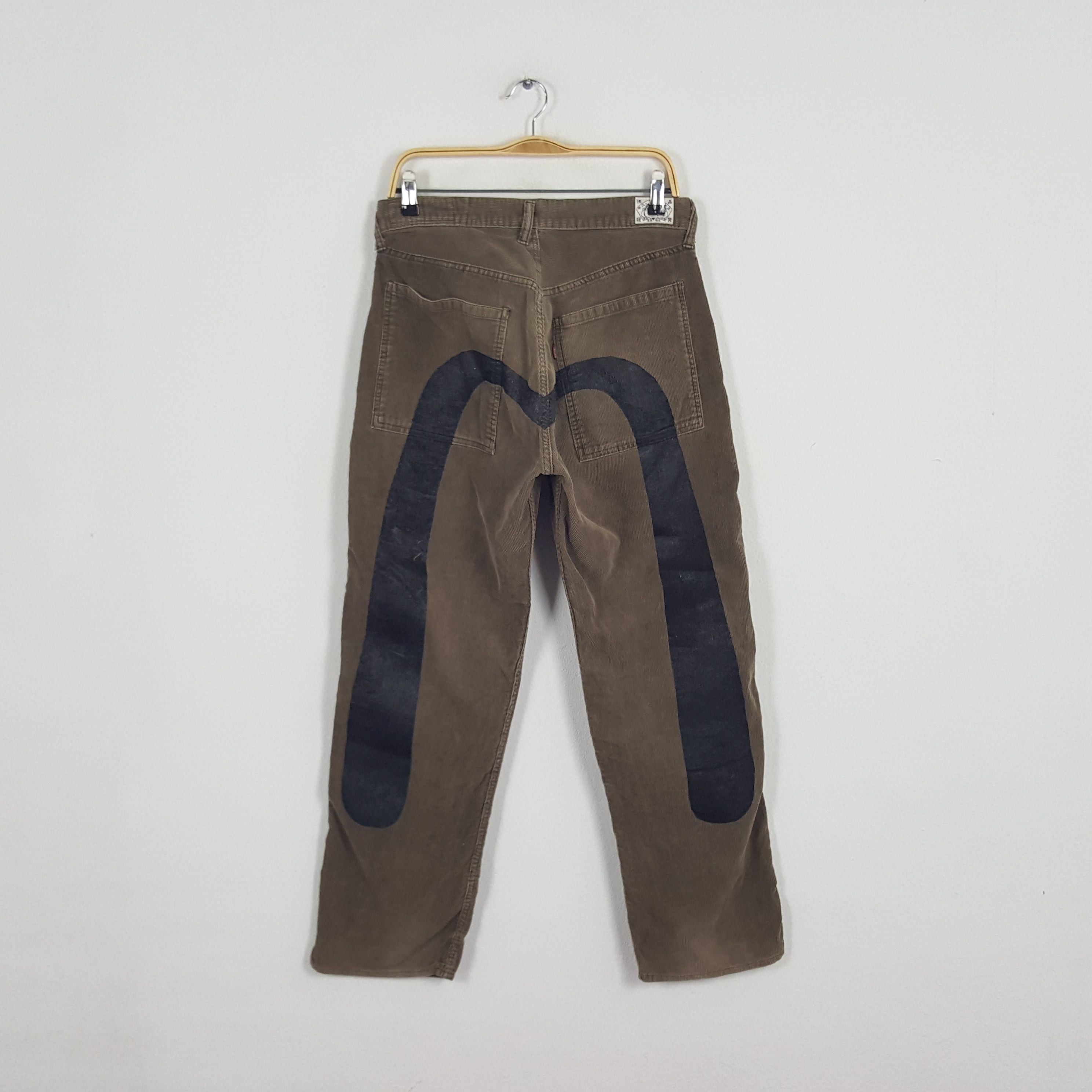 Japanese Brand × Vintage Vintage Evisu Yamane Japanese Daicock Custom Art Pants Size US 30 / EU 46 - 1 Thumbnail