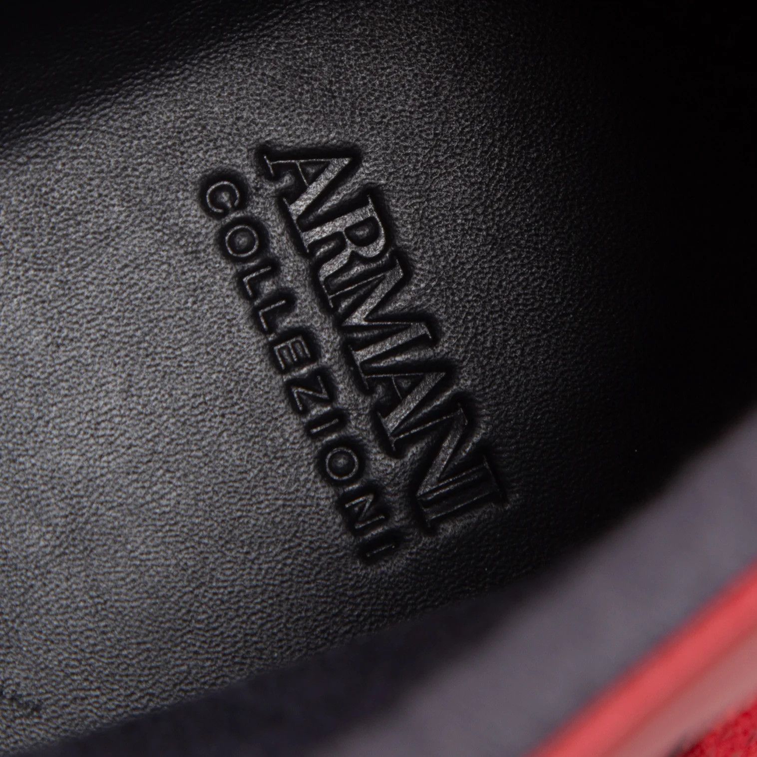 Armani Collezioni Suede and Leather Sneakers in Red EUR44 Size US 5 / EU 37 - 15 Thumbnail