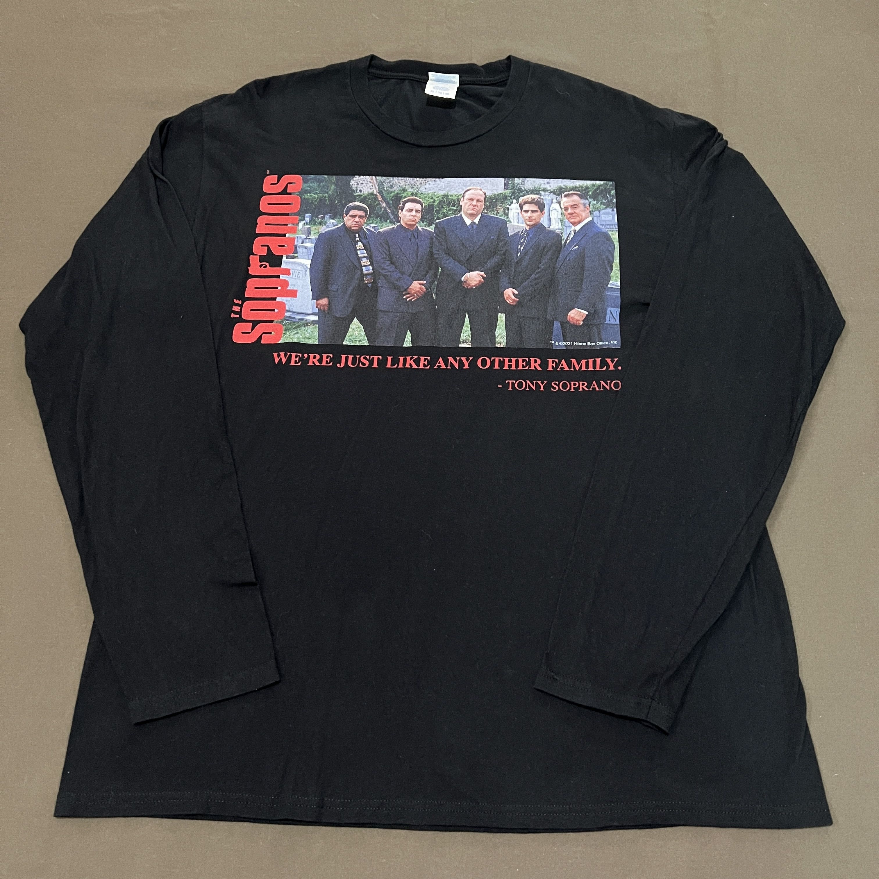 Other The Sopranos Movie Long Sleeve Tee God Father Mob XL Size US XL / EU 56 / 4 - 1 Thumbnail