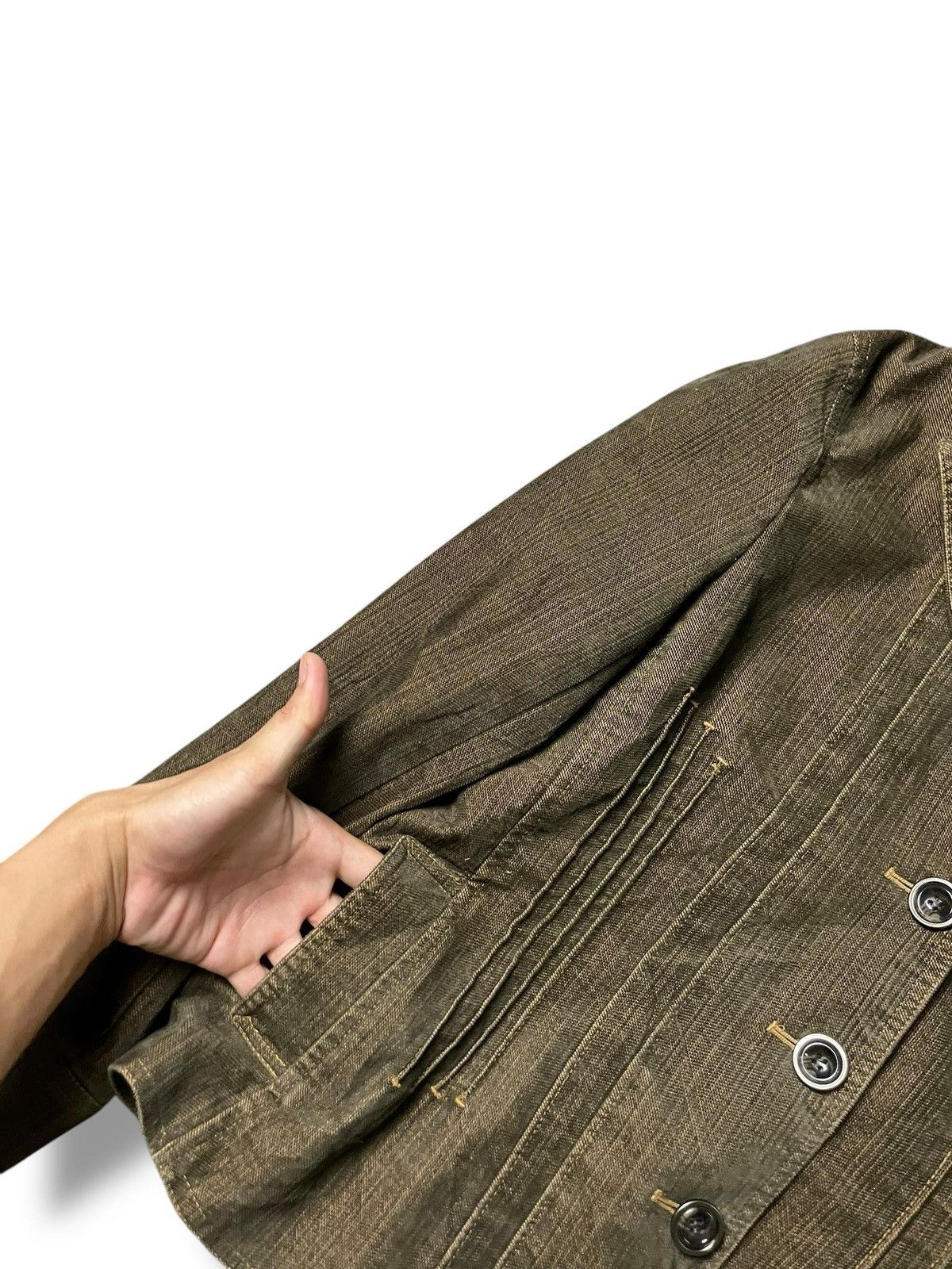 Japanese Brand Eterno Belleza Brand Light Jacket (6) Size US XXS / EU 40 - 5 Thumbnail