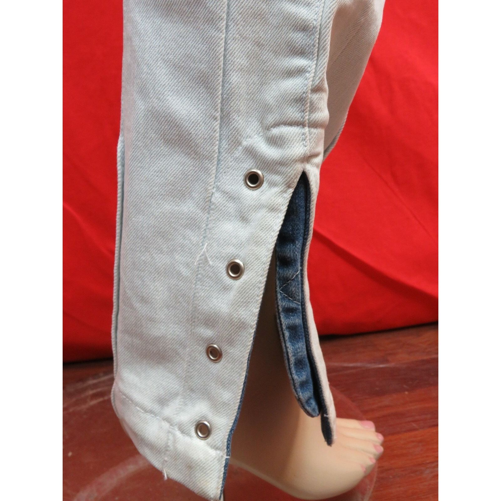 Marc Jacobs MARC JACOBS LIGHT STRAIGHT LEG DENIM COTTON PANTS JEANS 6 Size 28" / US 6 / IT 42 - 10 Thumbnail