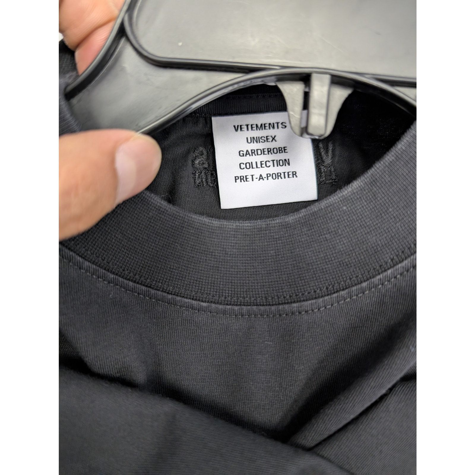 Vetements o1rshd1 Sunset Logo SS T-Shirt in Black Size US L / EU 52-54 / 3 - 14 Thumbnail