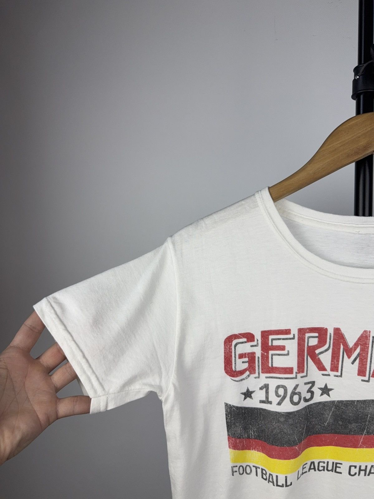 Vintage Germany Football 1963 Vintage Style T-Shirt Retro Soccer Size US M / EU 48-50 / 2 - 4 Thumbnail