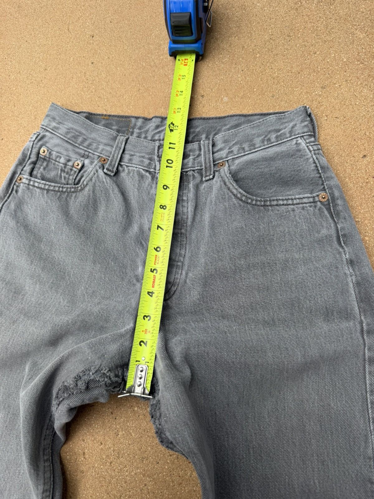 Levi's Vintage Levi’s 501xx Buttonfly Straight Faded Jeans 27x29 Size 27" / US 4 / IT 40 - 13 Thumbnail