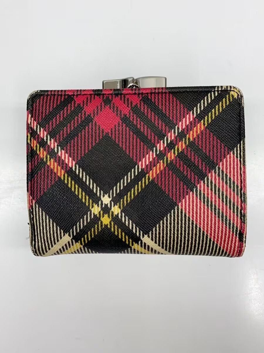 Vivienne Westwood Plaid Orb Vegan Leather Wallet Size ONE SIZE - 2 Thumbnail