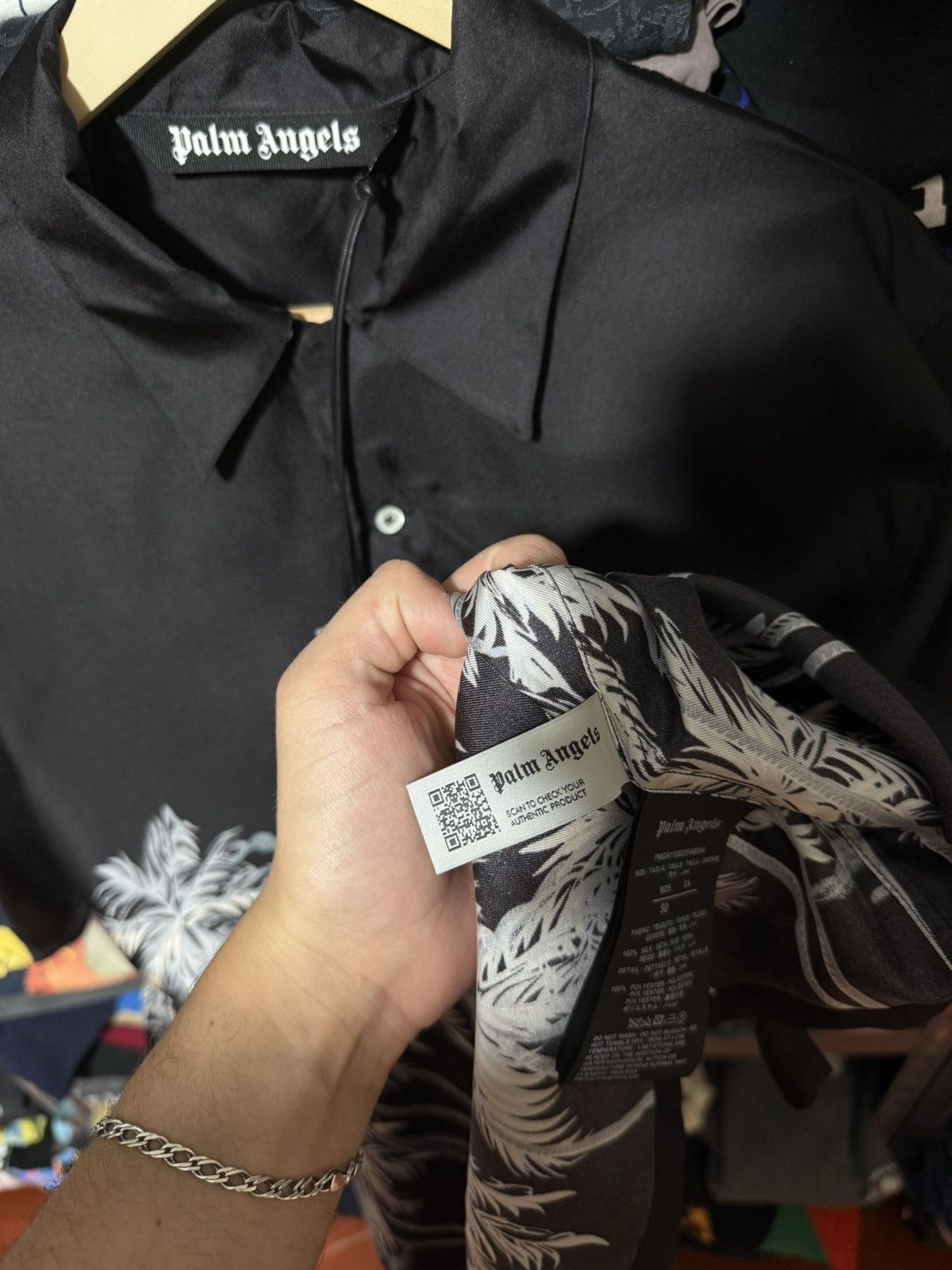 Palm Angels RARE LUXURY PALM ANGEL PALM TREE BOWLING SHIRT Y2K HYPE Size US S / EU 44-46 / 1 - 7 Thumbnail