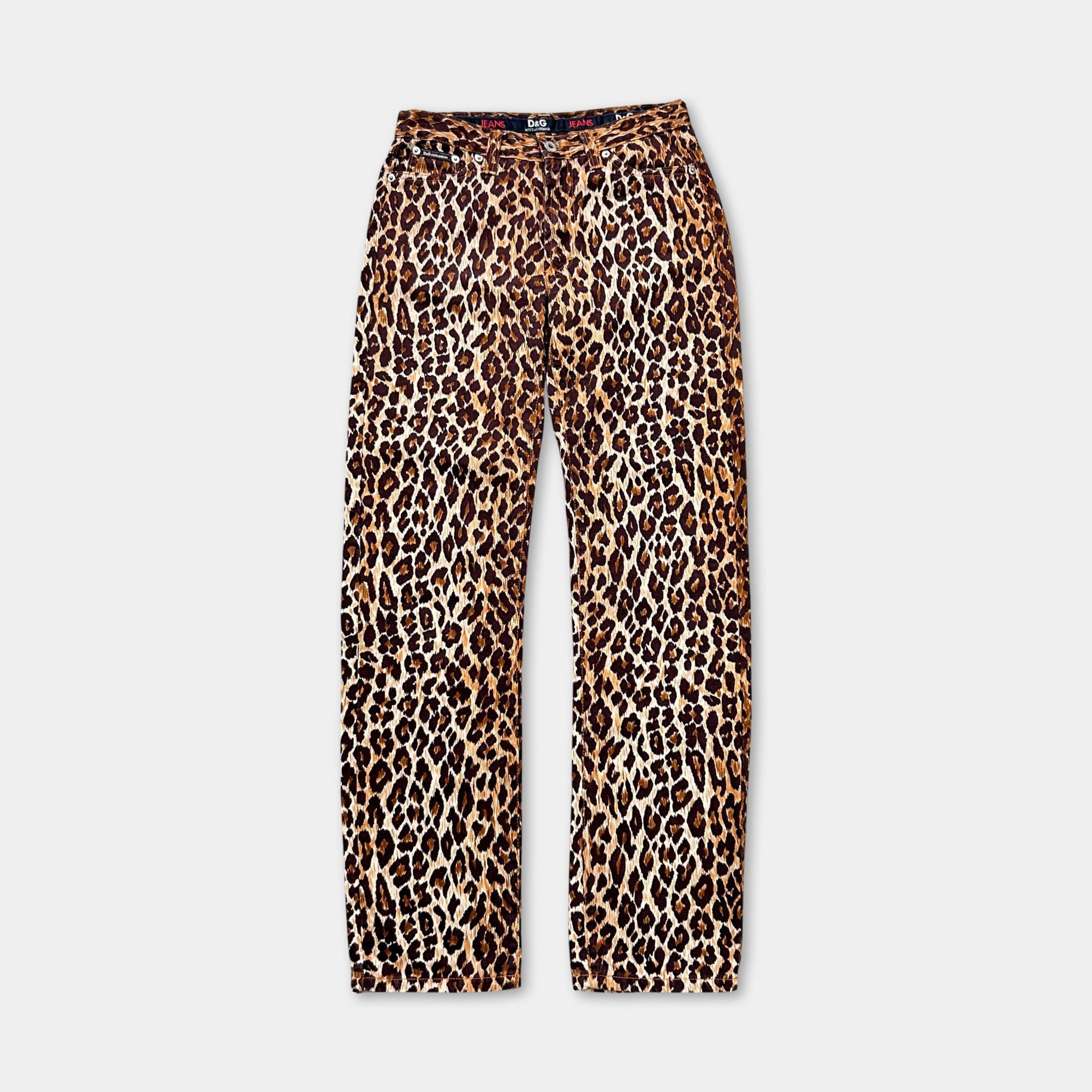 Dolce & Gabbana Dolce & Gabbana Leopard Skinny Jeans Size US 32 / EU 48 - 1 Thumbnail