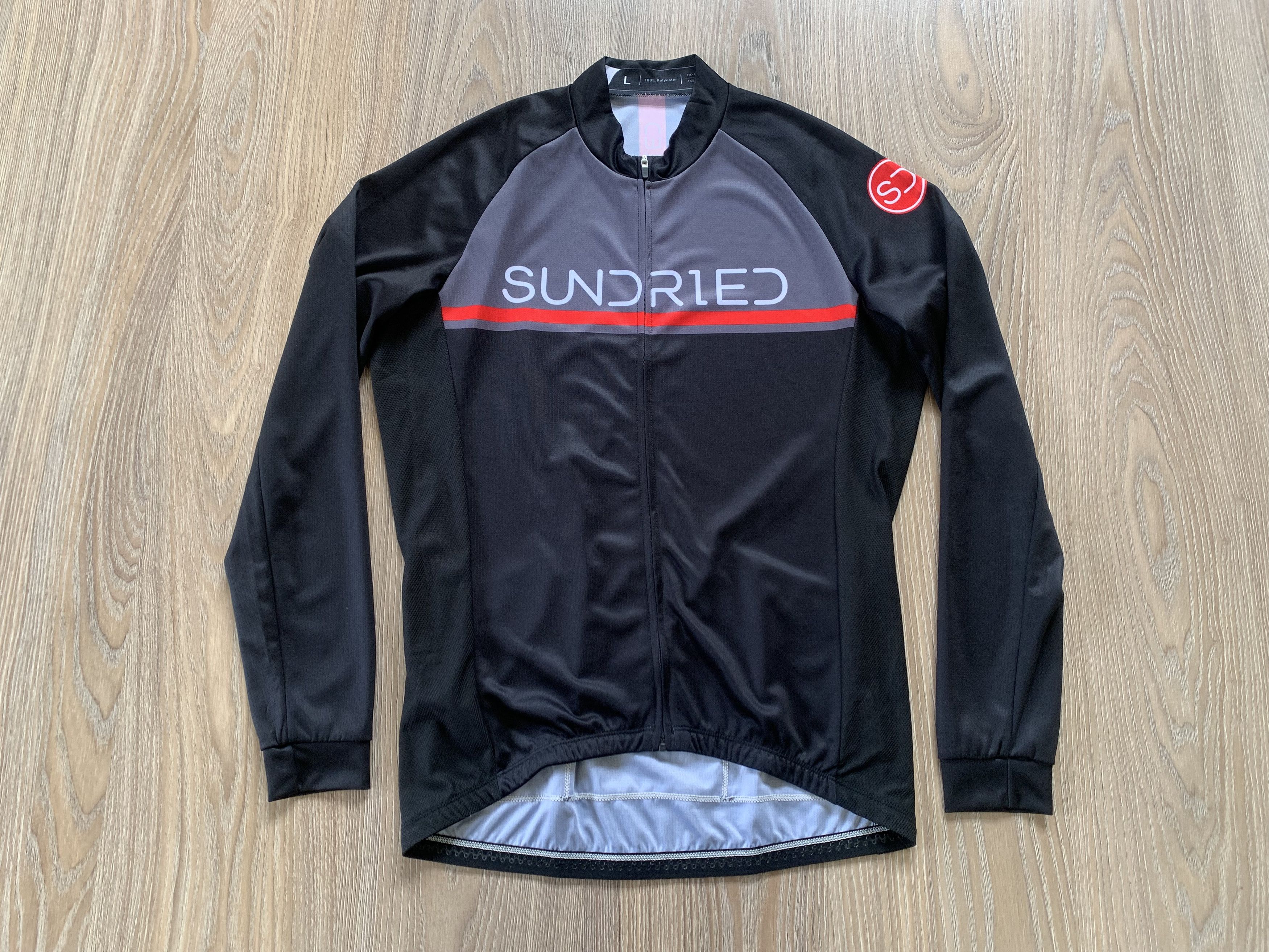 Sports Specialties Sundried Mens Long Sleeve Cycling Jersey Road Bike MTB Size US L / EU 52-54 / 3 - 2 Thumbnail